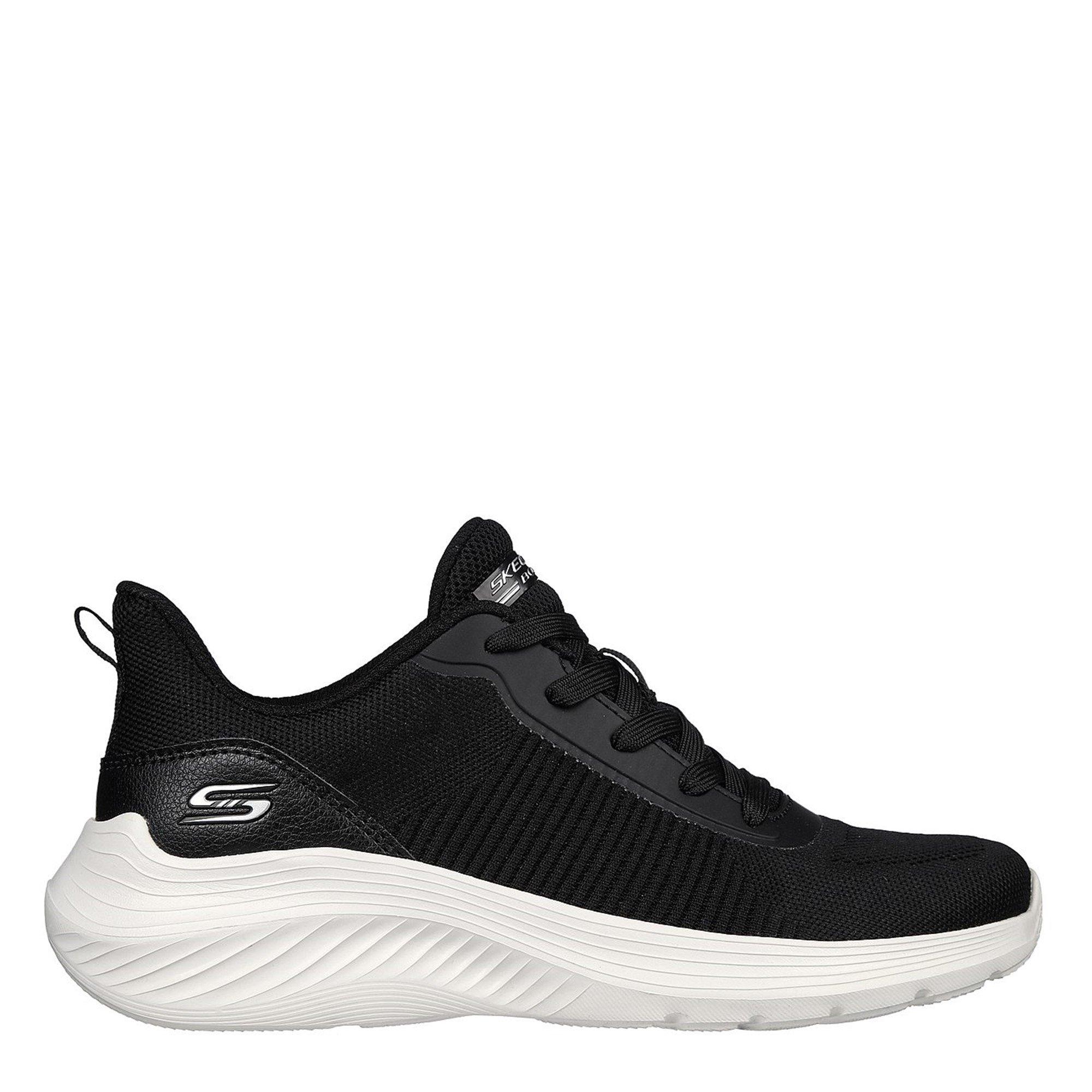 Black - Skechers - Bobs Squad Waves Casual Low-Top Trainers - 3