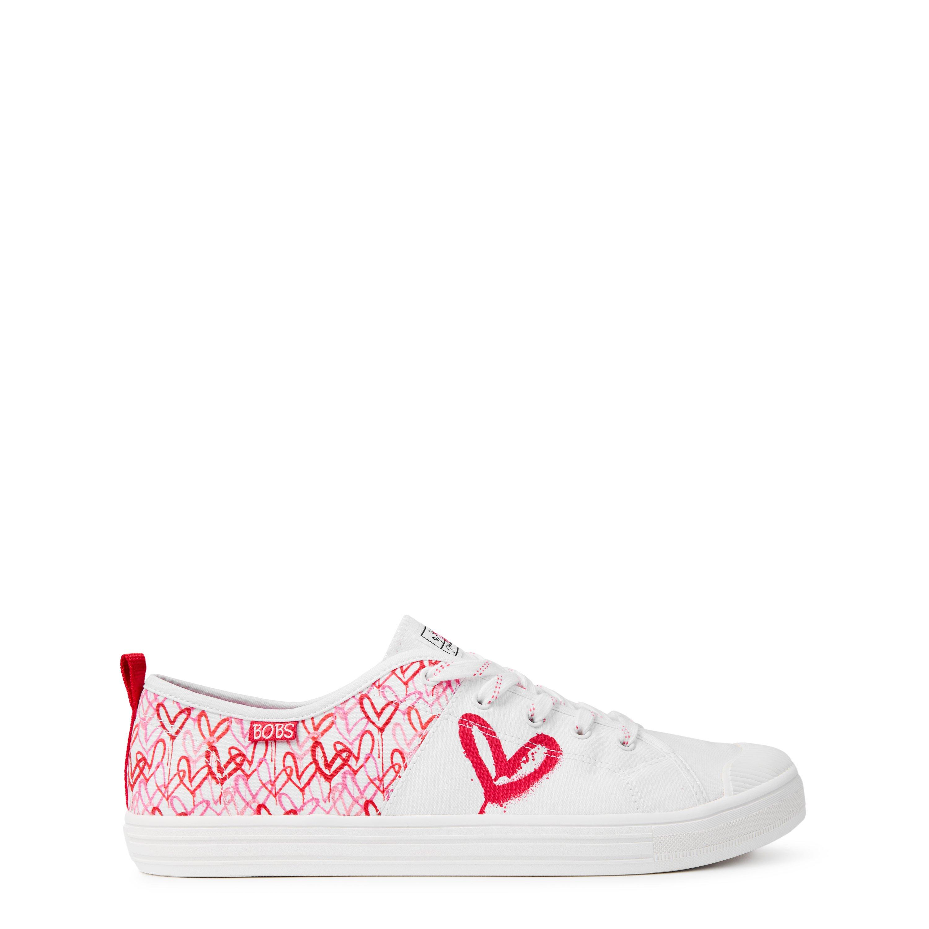 Wit - Skechers - Heart Slip On Trainers Womens - 1