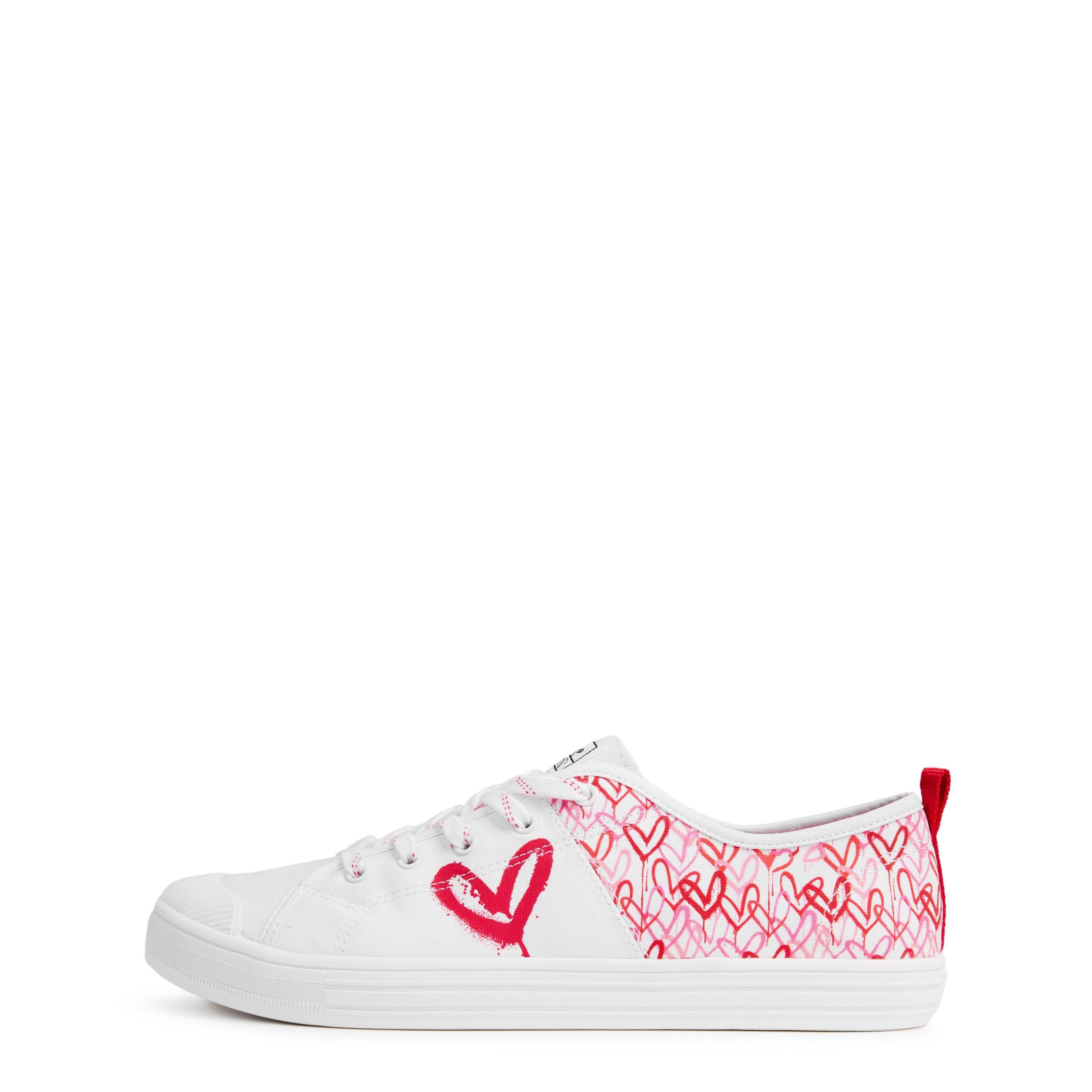 Wit - Skechers - Heart Slip On Trainers Womens - 2