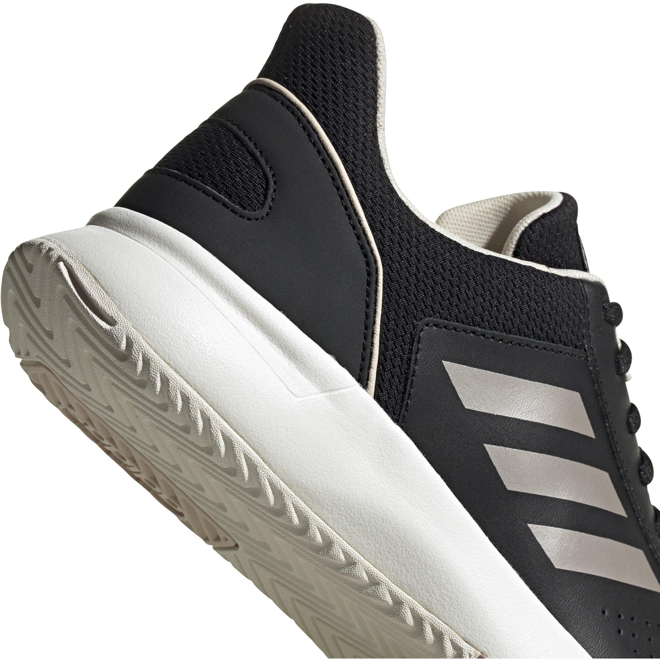 Blk/Wht/Pink - adidas - Courtsmash Womens Shoes - 9