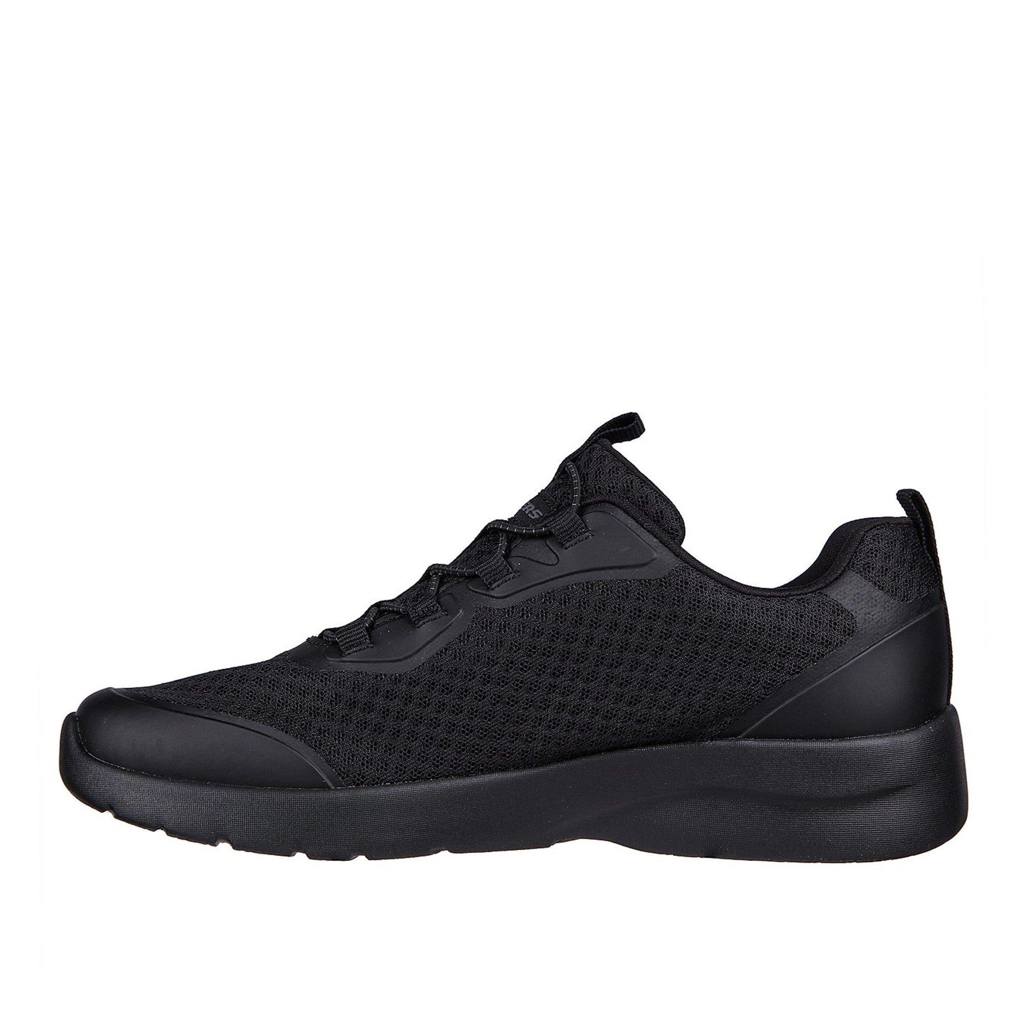 Triple Black - Skechers - Dynamight 2.0 Social Orbit Womens Trainers - 3