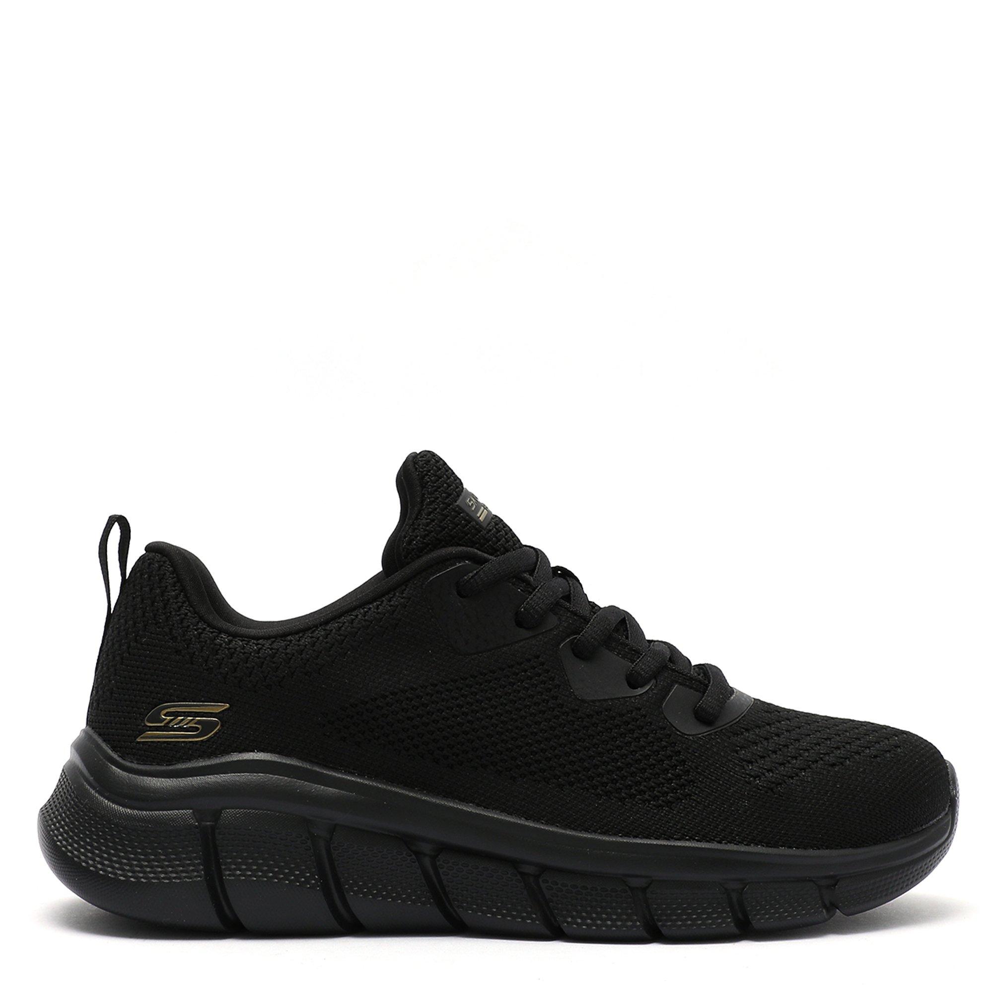 Black - Skechers - Bobs B Flex Womens Trainers - 1