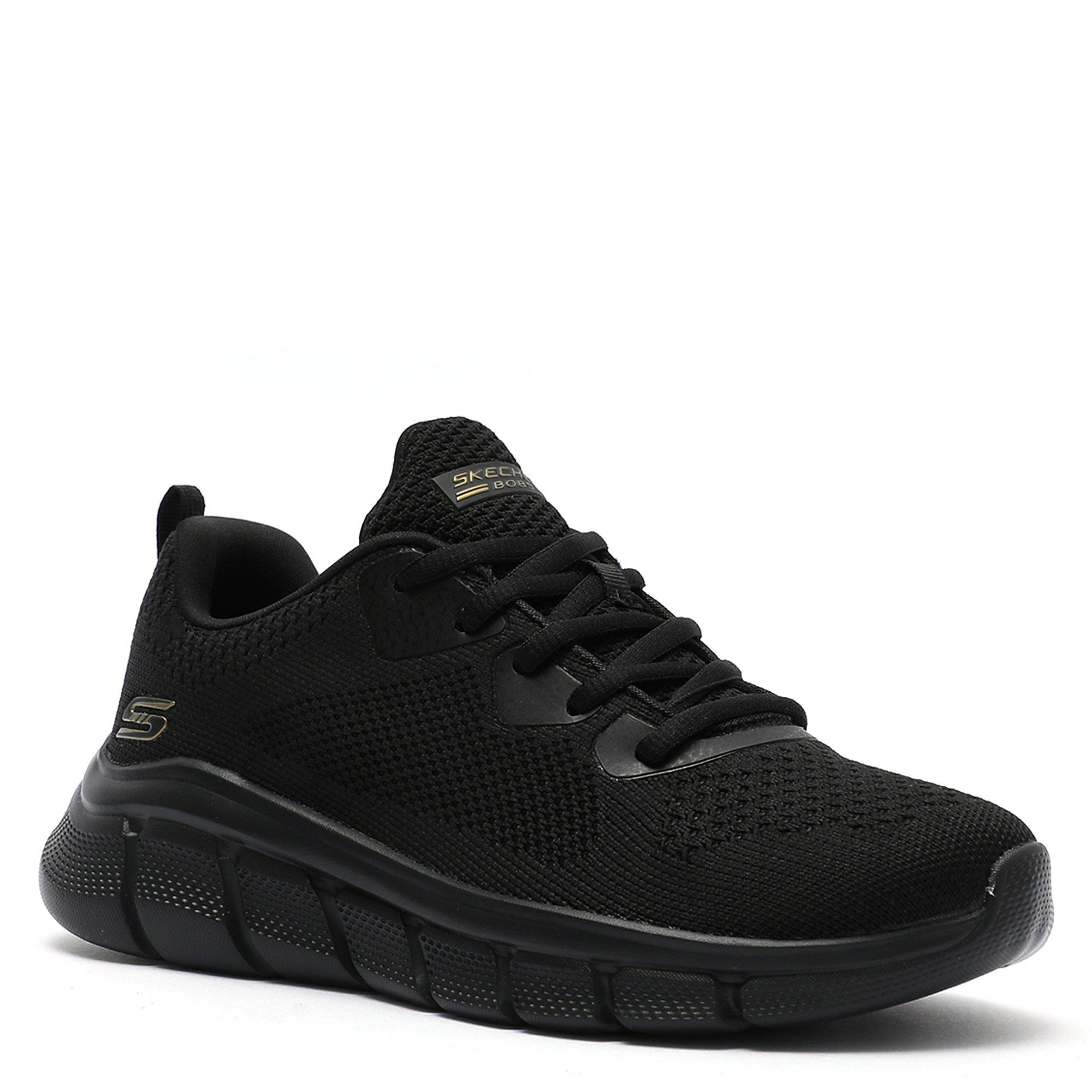 Black - Skechers - Bobs B Flex Womens Trainers - 5