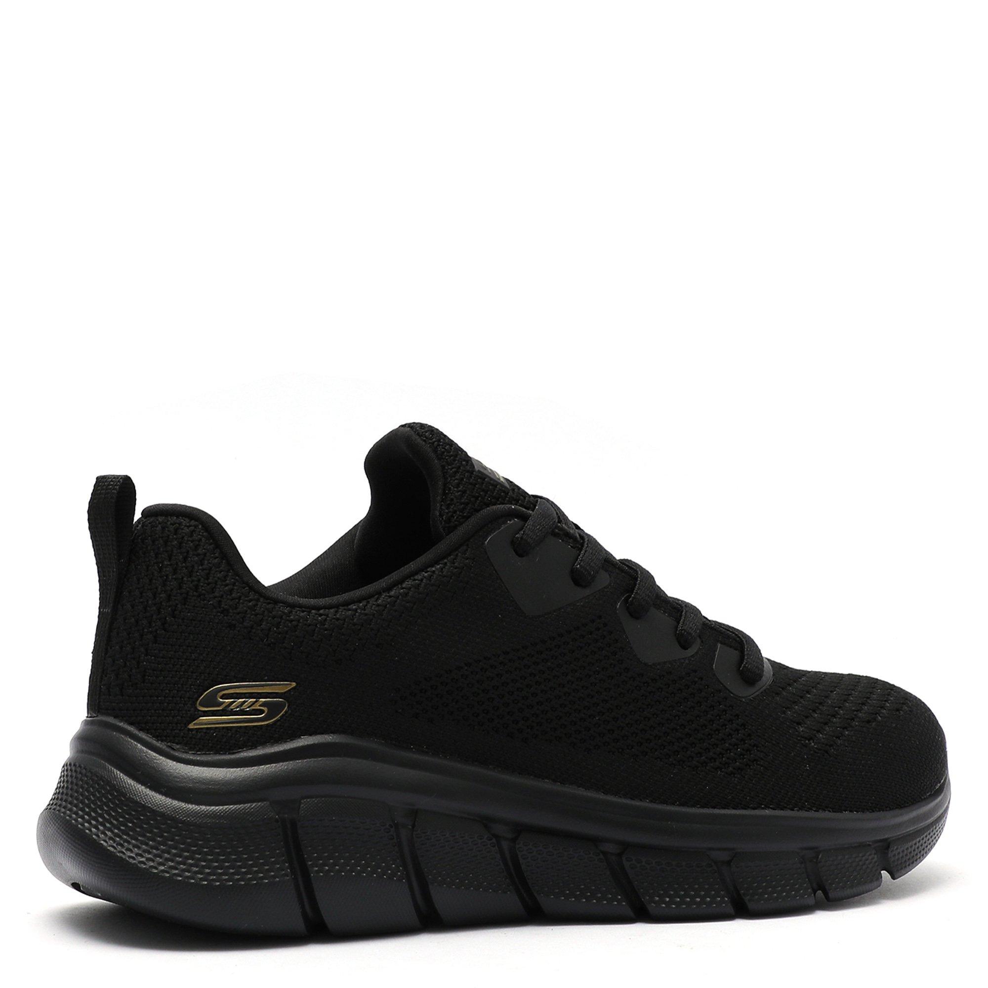 Black - Skechers - Bobs B Flex Womens Trainers - 6