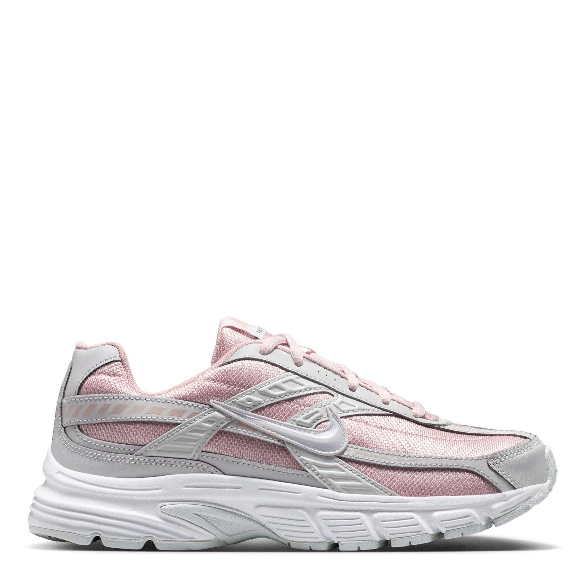 Nike Women's Initiator Running Shoe - Wht/Grey/Pink - 4 (37.5)