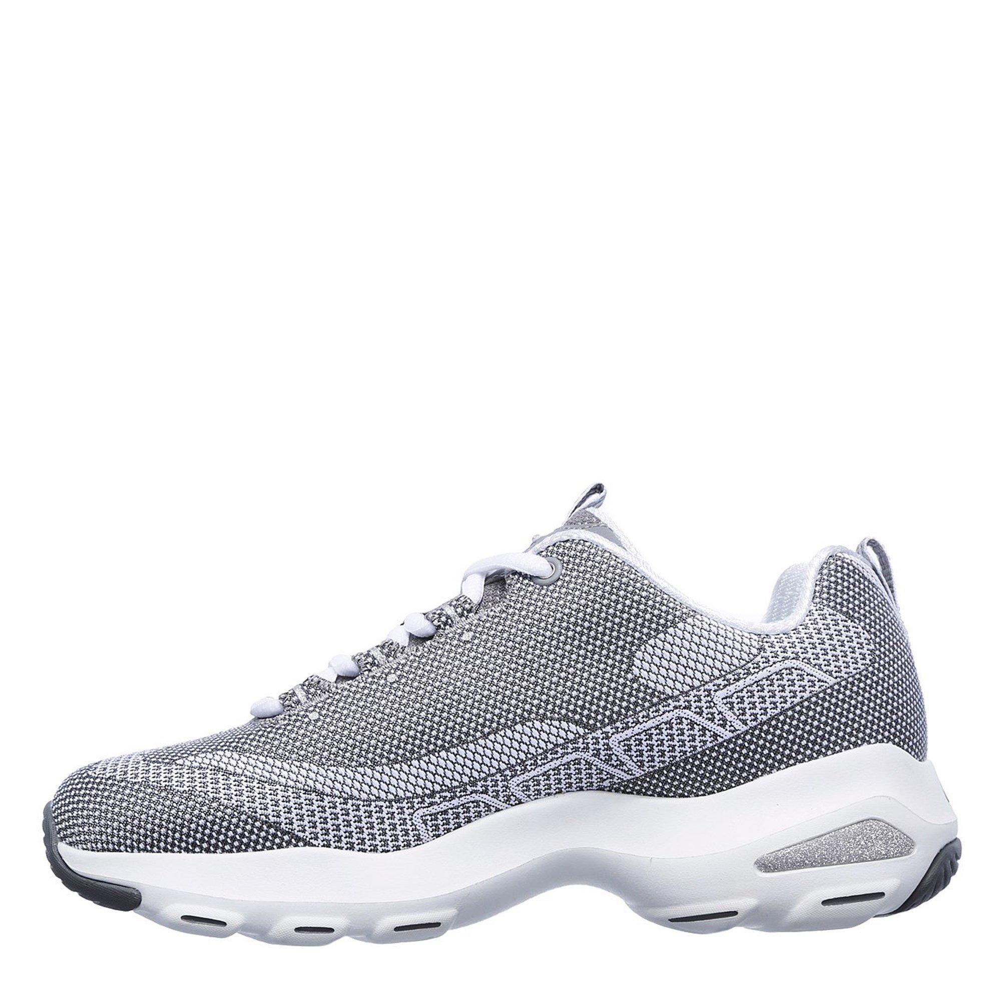 Grey/White - Skechers - D Lite Ultimate Runner - 2
