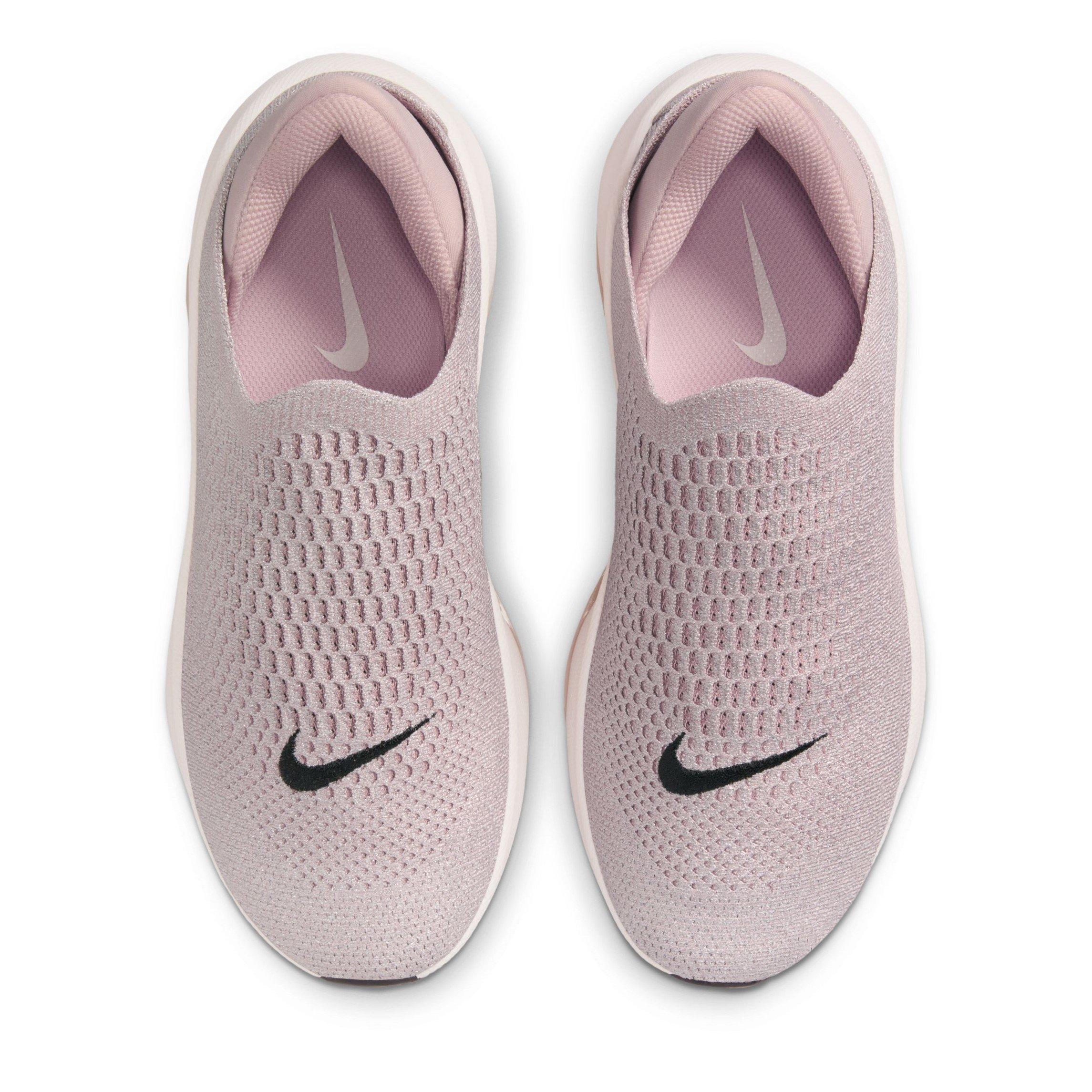 Pink/Anthracite - Nike - Reina Easyon Premium Womens Shoes - 5