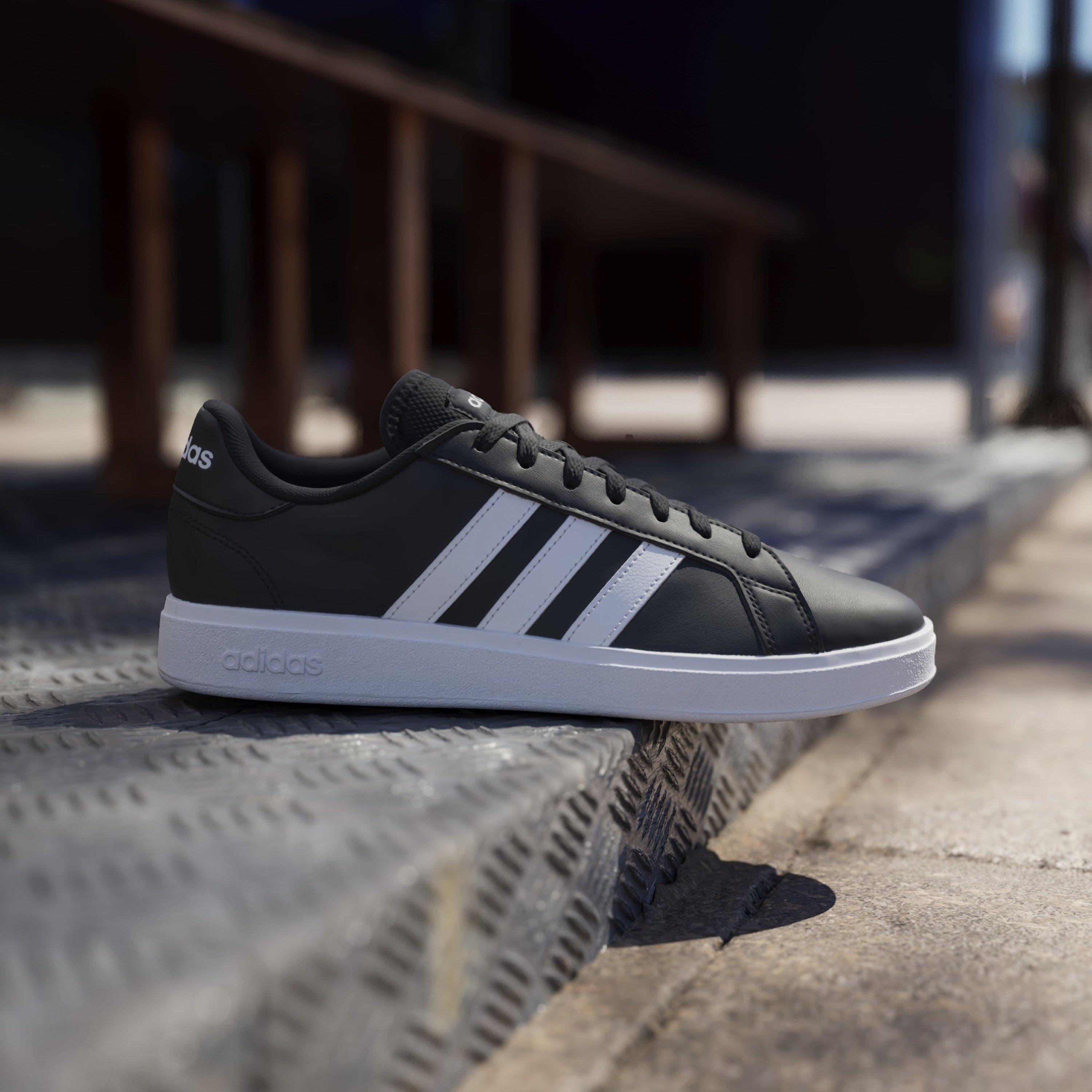 Core Black/Whte - adidas - COURT BASE 2.0 - 9