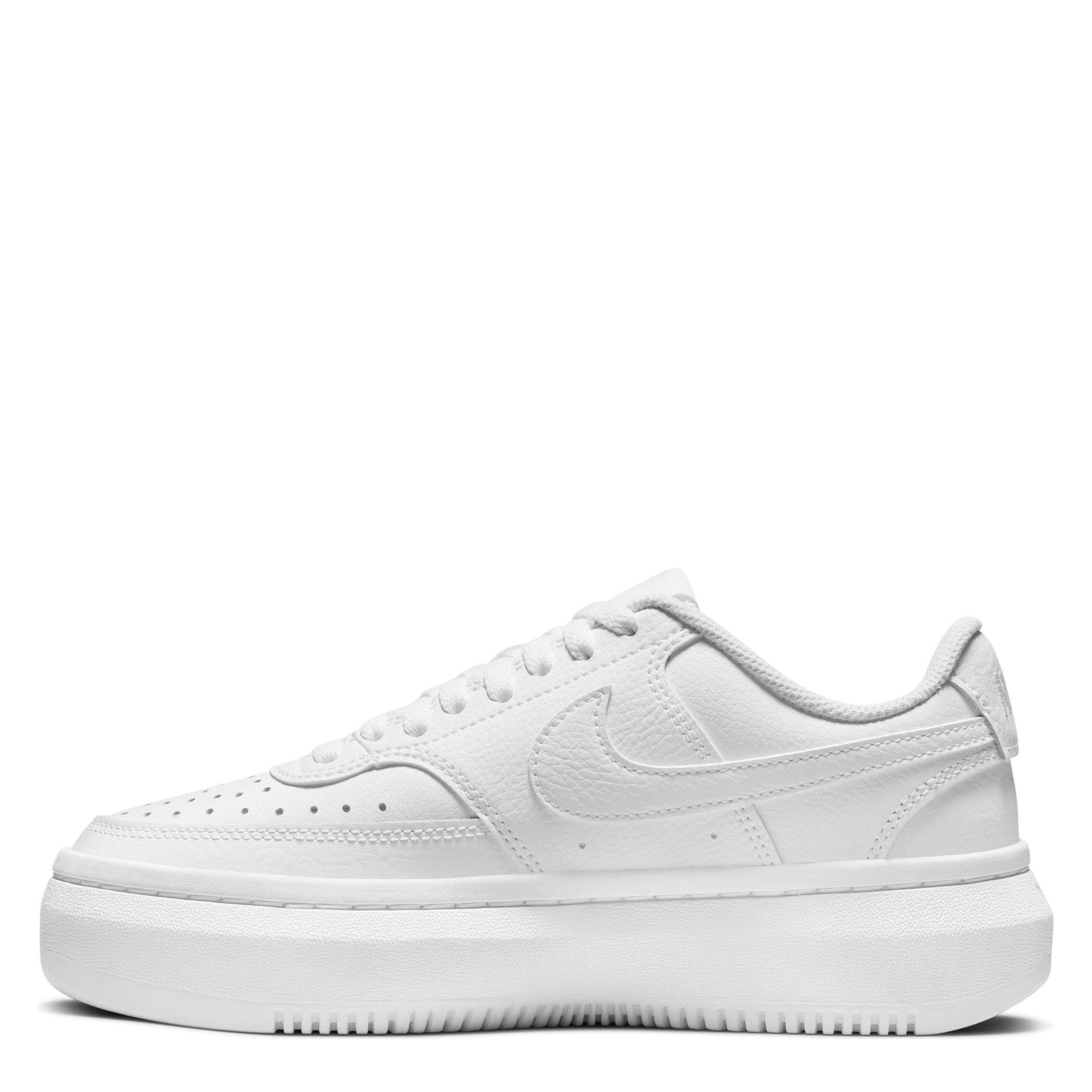 White/White - Nike - Court Vision Alta Womens Shoes - 2