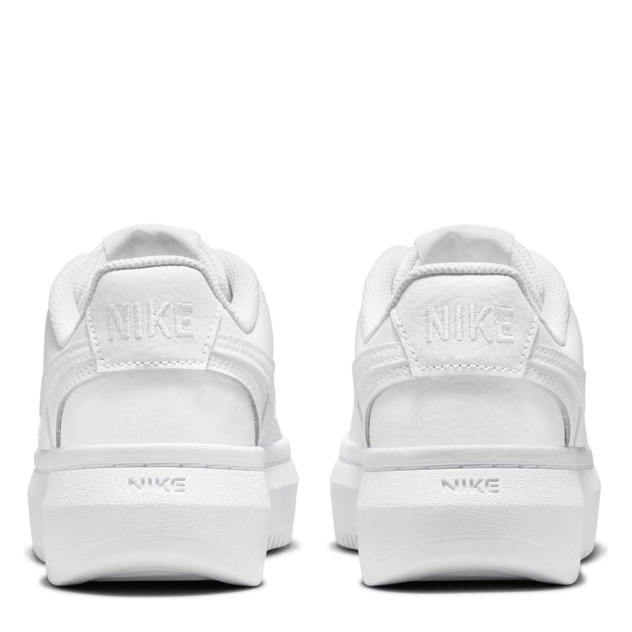 White/White - Nike - Court Vision Alta Womens Shoes - 4