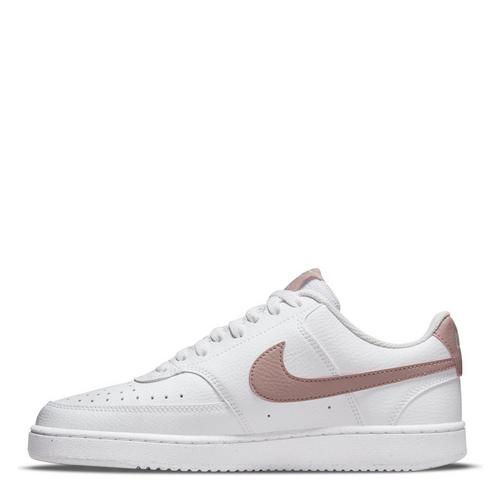 Wht/Pink Oxford - Nike - Court Vision Low Next Nature Womens Shoes - 2