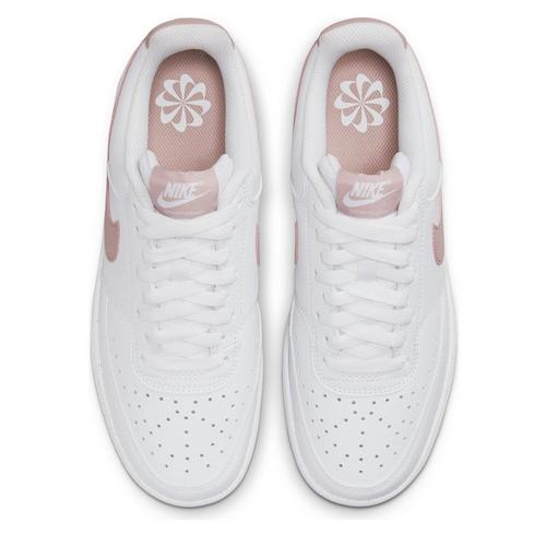 Wht/Pink Oxford - Nike - Court Vision Low Next Nature Womens Shoes - 5