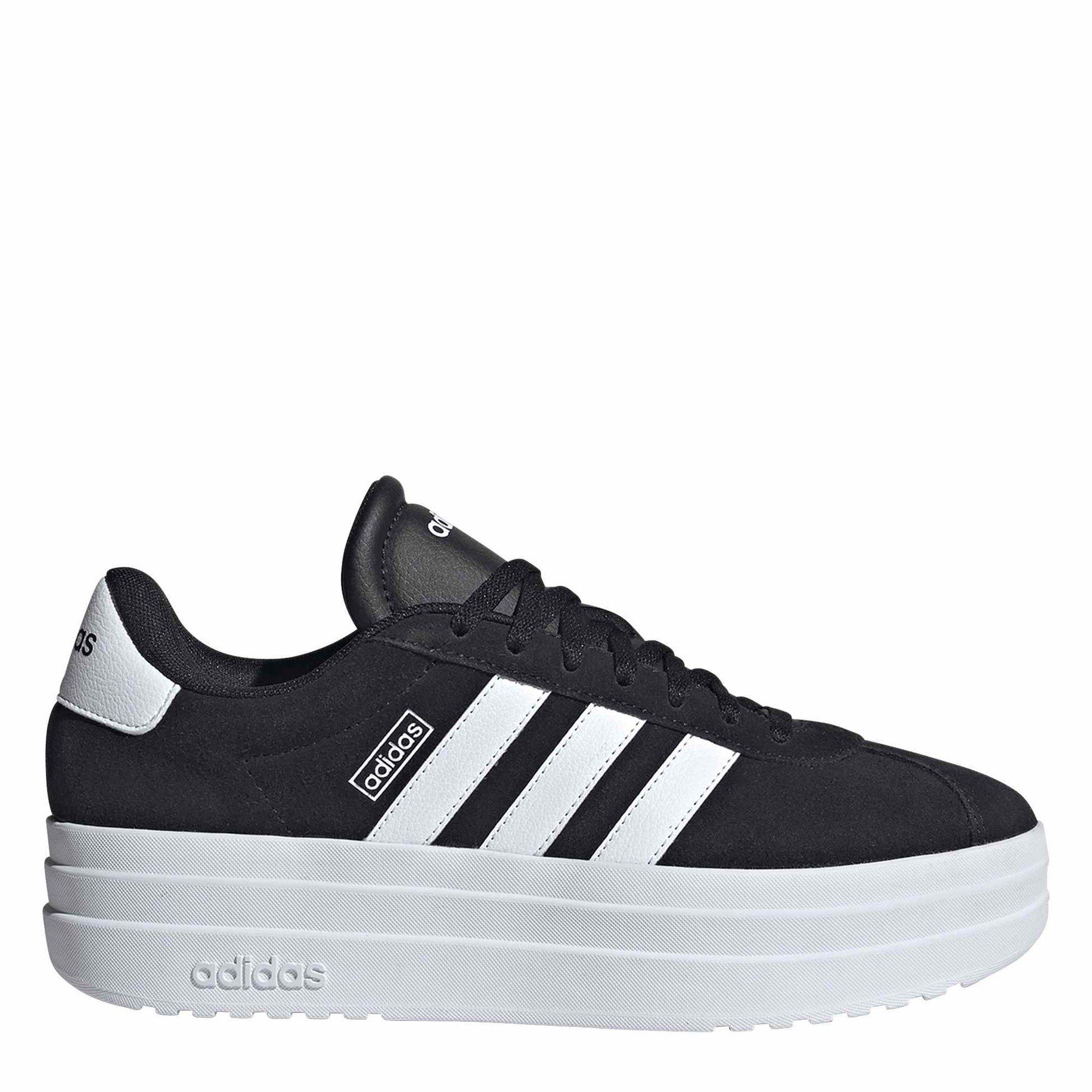 Zwart/Wit - adidas - VL Court Bold Women's Trainers - 1