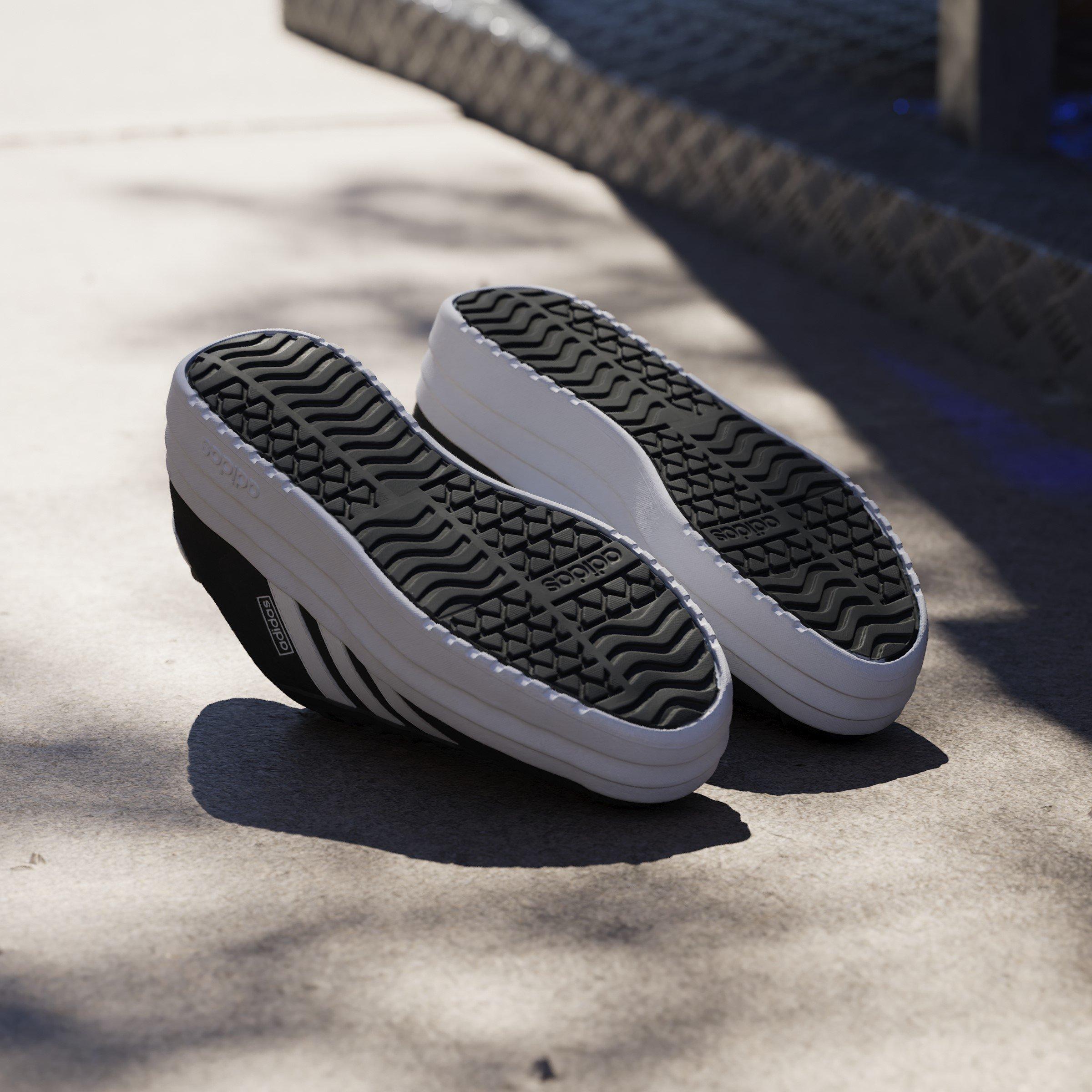 Zwart/Wit - adidas - VL Court Bold Women's Trainers - 13