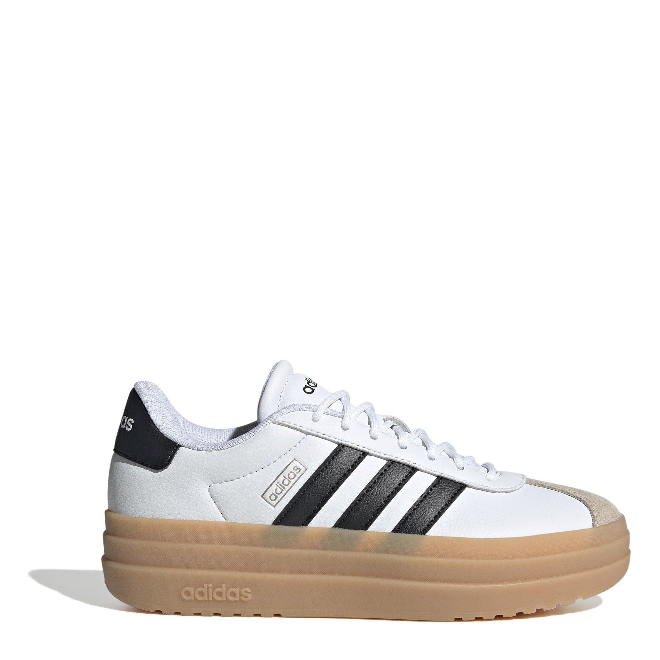 Adidas Women's Vl Court Bold Trainers - Wht/Blk/Gum - 6.5 (40)