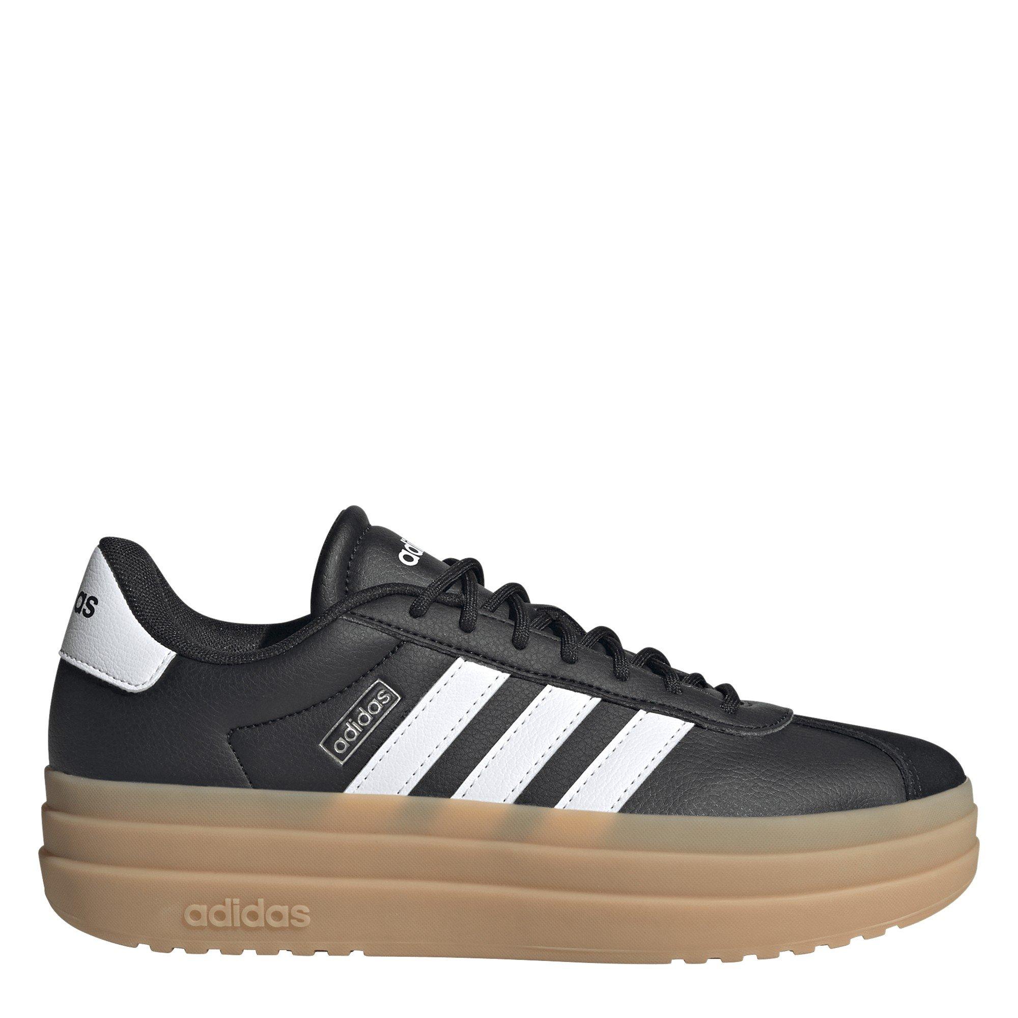 Adidas Women's Vl Court Bold Trainers - Blk/Wht/Gum - 6.5 (40)