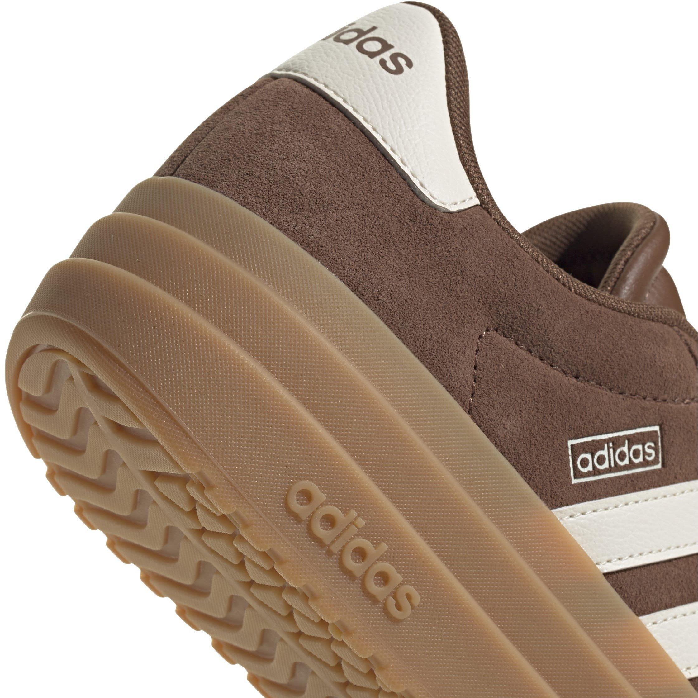 Brown/Wht/Gum - adidas - VL Court Bold Women's Trainers - 8