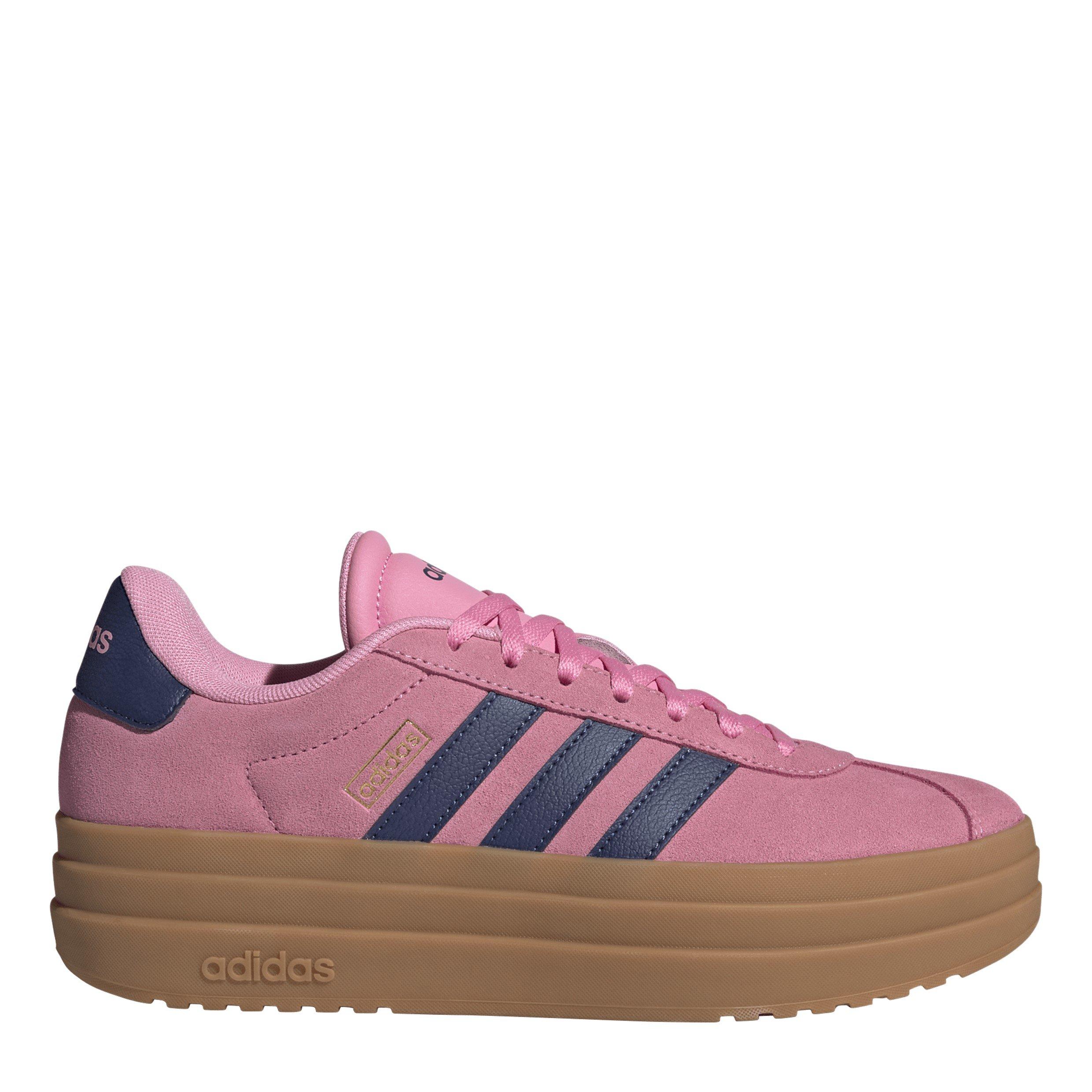 Adidas Women's Vl Court Bold Trainers - Pink/Navy - 5.5 (38.7)