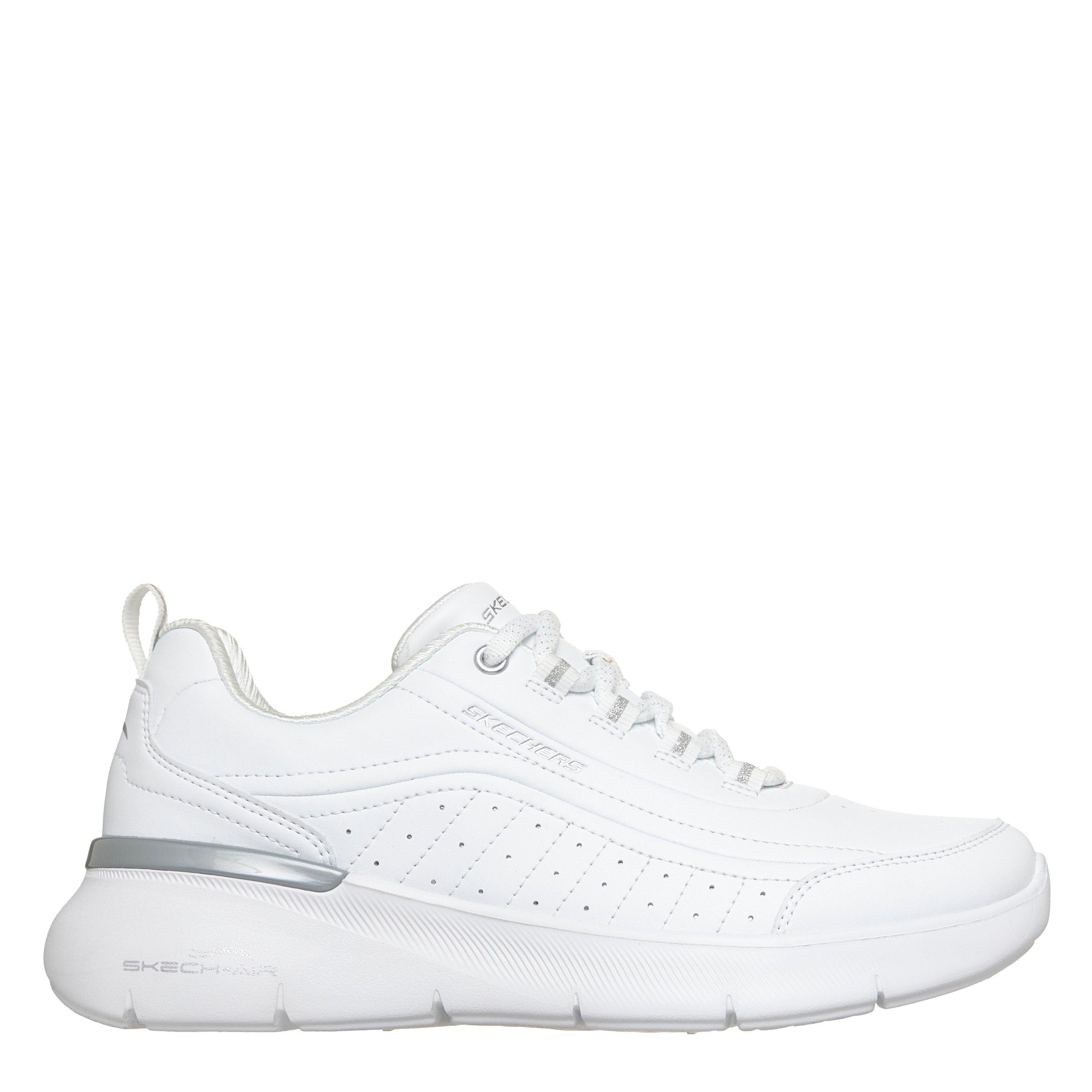 Skechers Women's Air Dynamight - White/Silver - 8 (41)