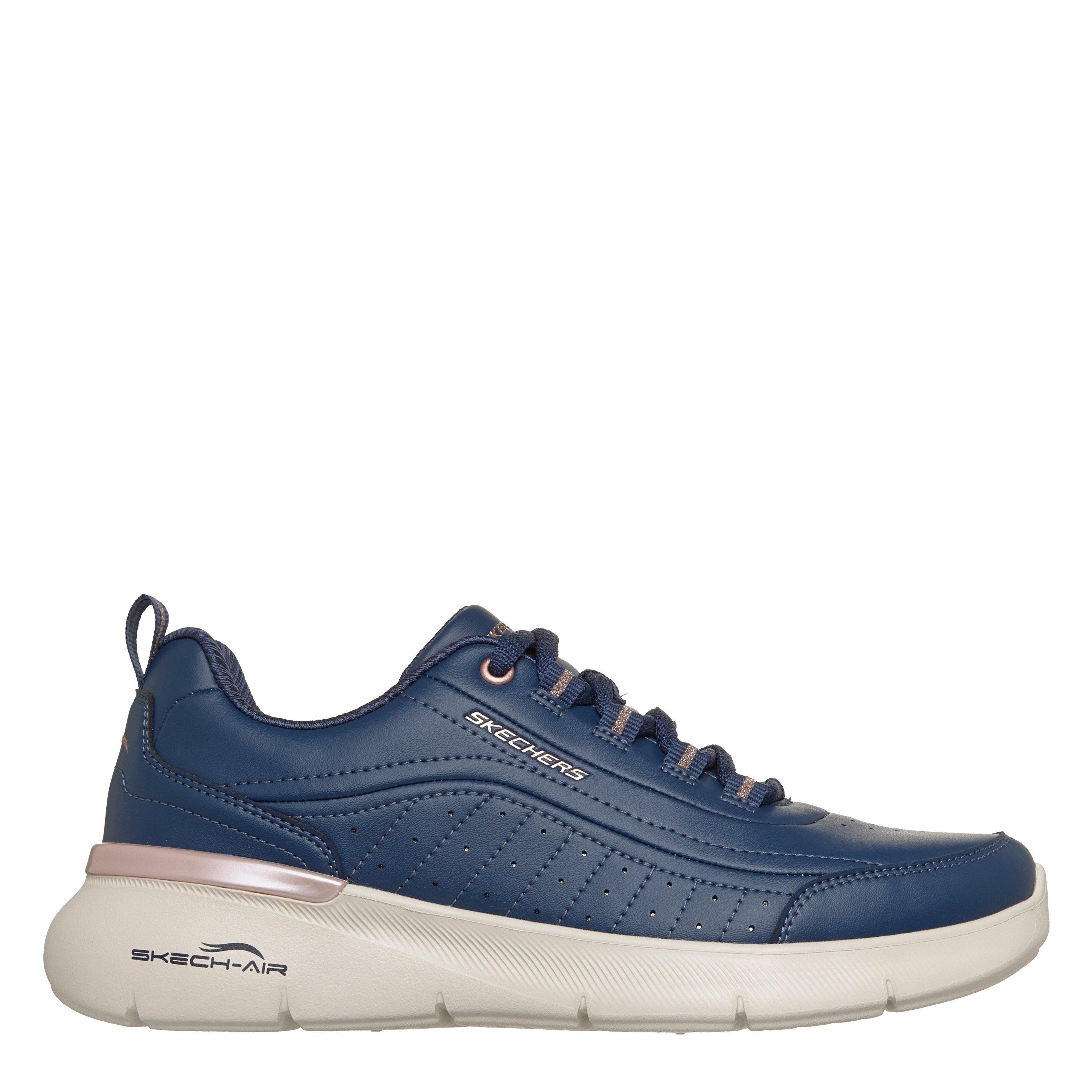 Skechers Women's Air Dynamight - Navy/Rose Gold - 8 (41)