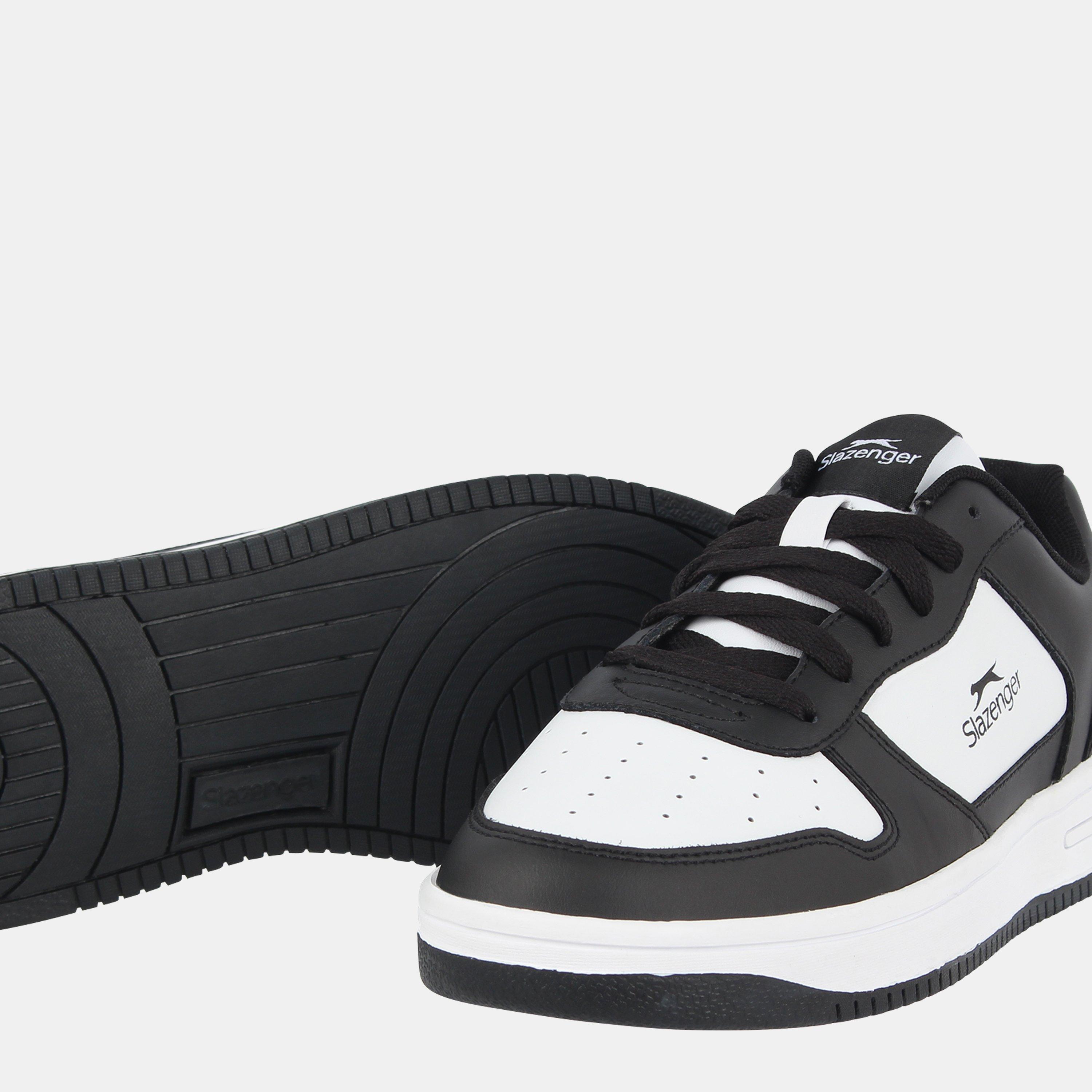 Schwarz/Weiß - Slazenger - Tower Low Trainers Womens - 3