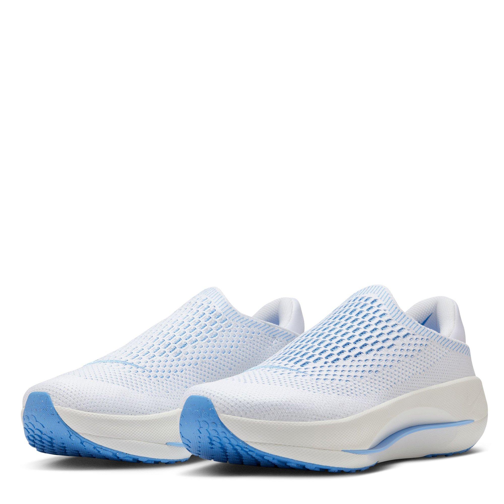 White/Blue-Wht - Nike - Reina Easyon Premium Womens Shoes - 5