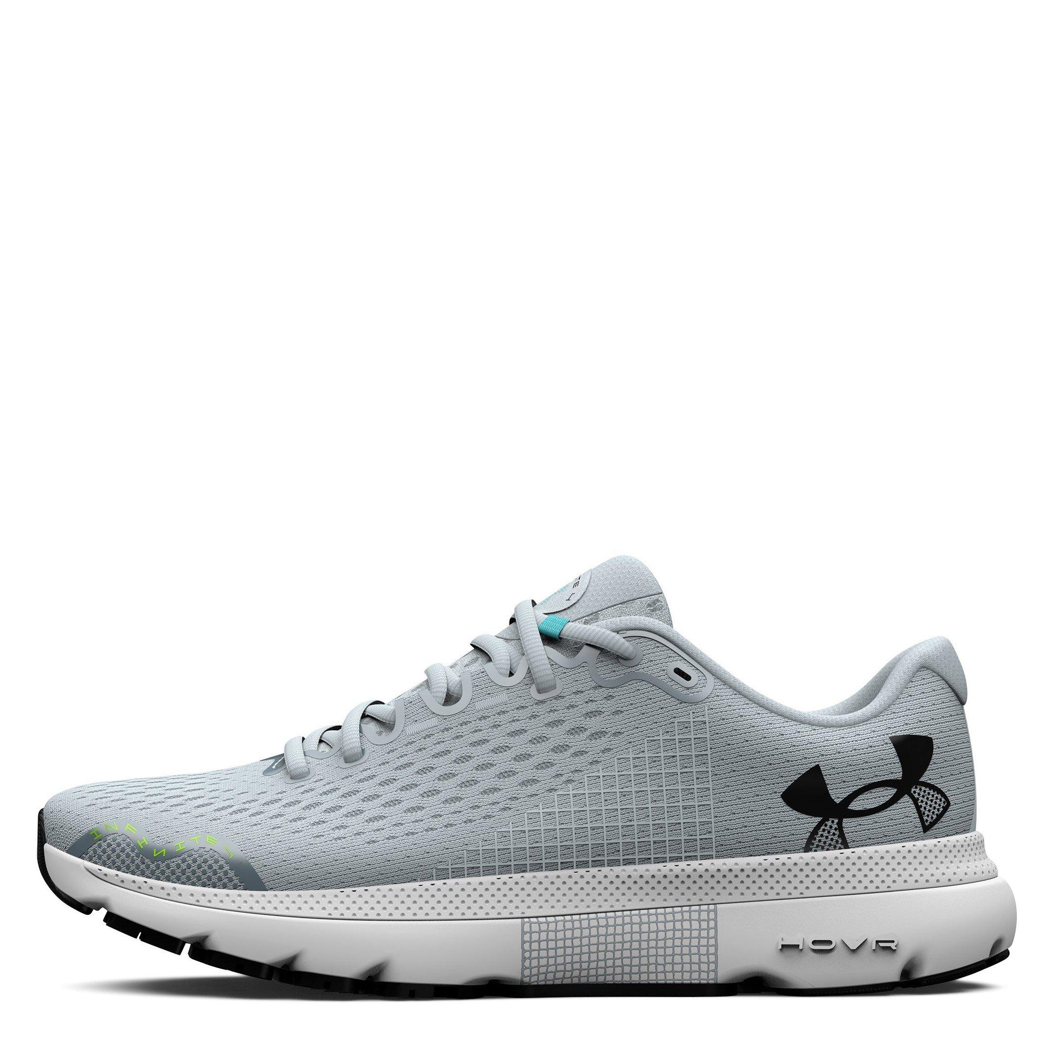 Grå tåge/hvid - Under Armour - Under HOVR Infinite 4 Women's Running Shoes - 7