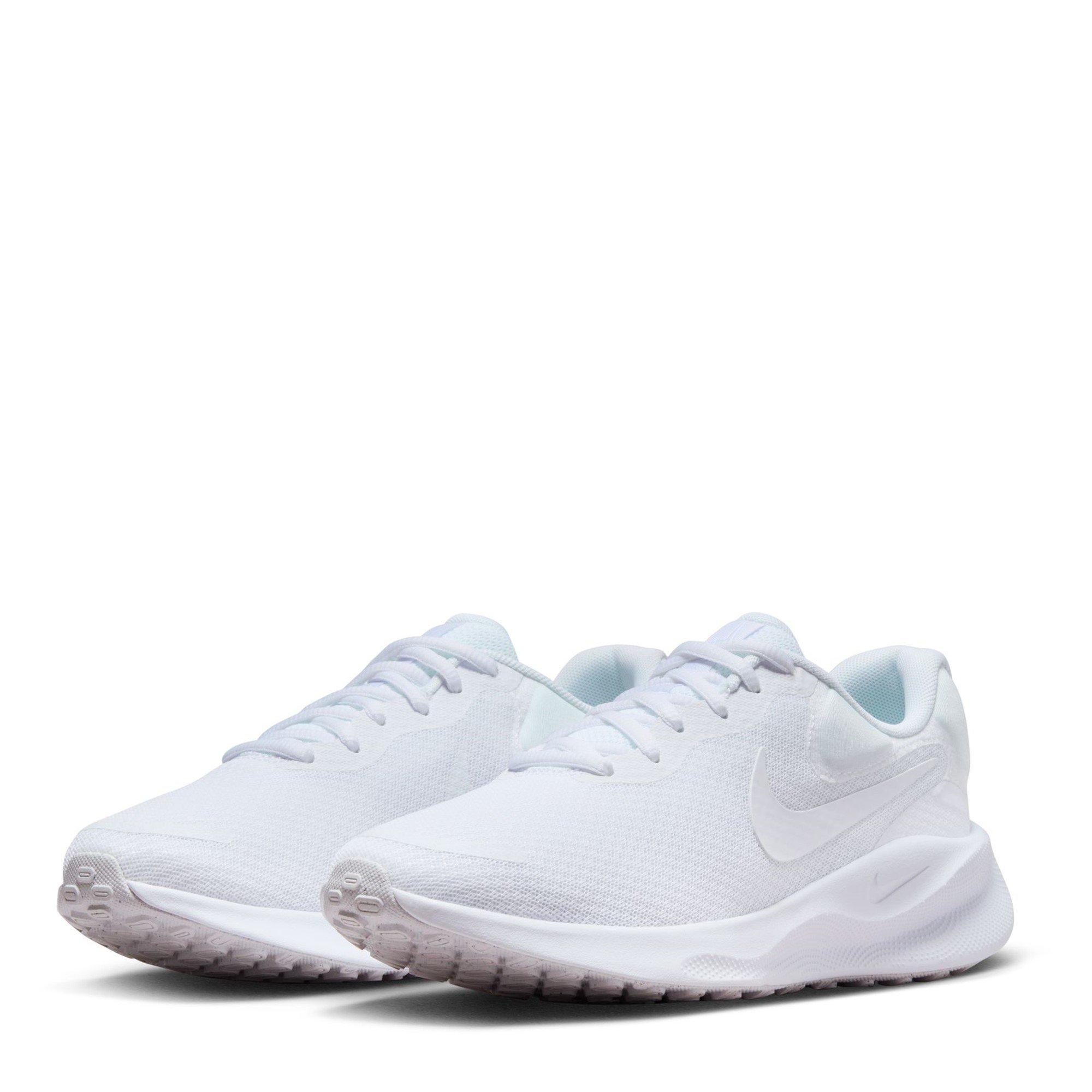 Blanc/Blanc - Nike - Revolution 7 Women's Running Shoes - 3