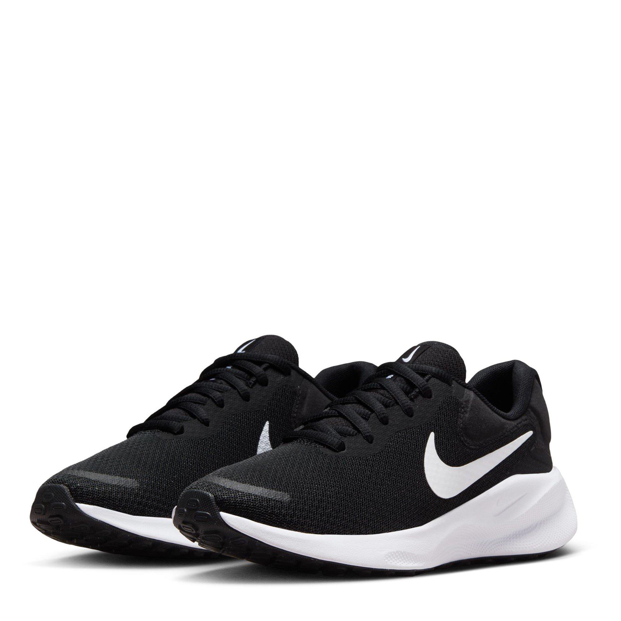 Crno/Bijelo - Nike - Revolution 7 Women's Running Shoes - 3