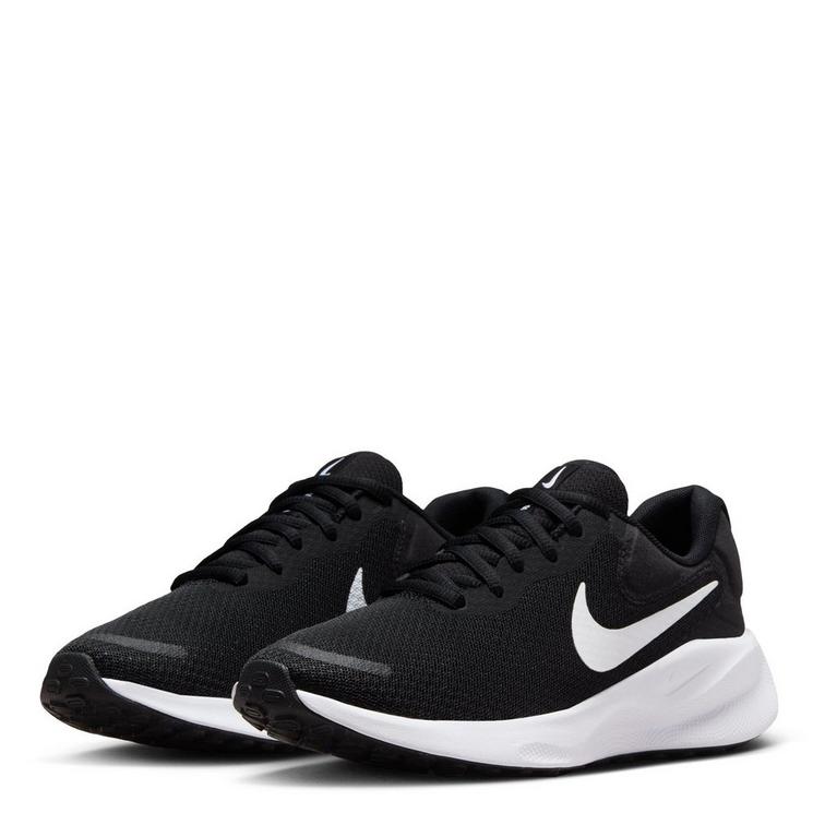 Noir/Blanc - Nike - Revolution 7 Women's Running Shoes - 3