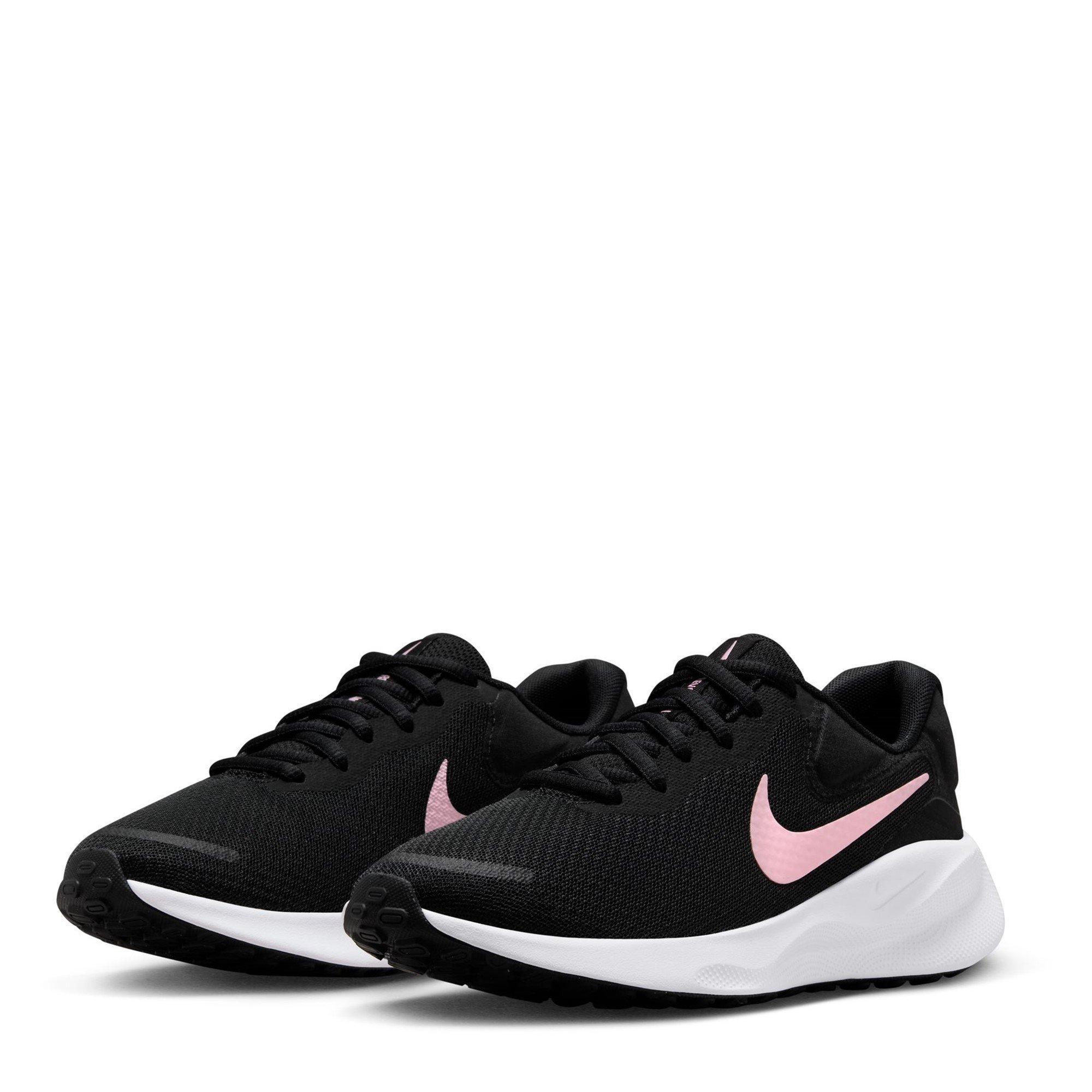 Preto/Rosa - Nike - Revolution 7 Women's Running Shoes - 3