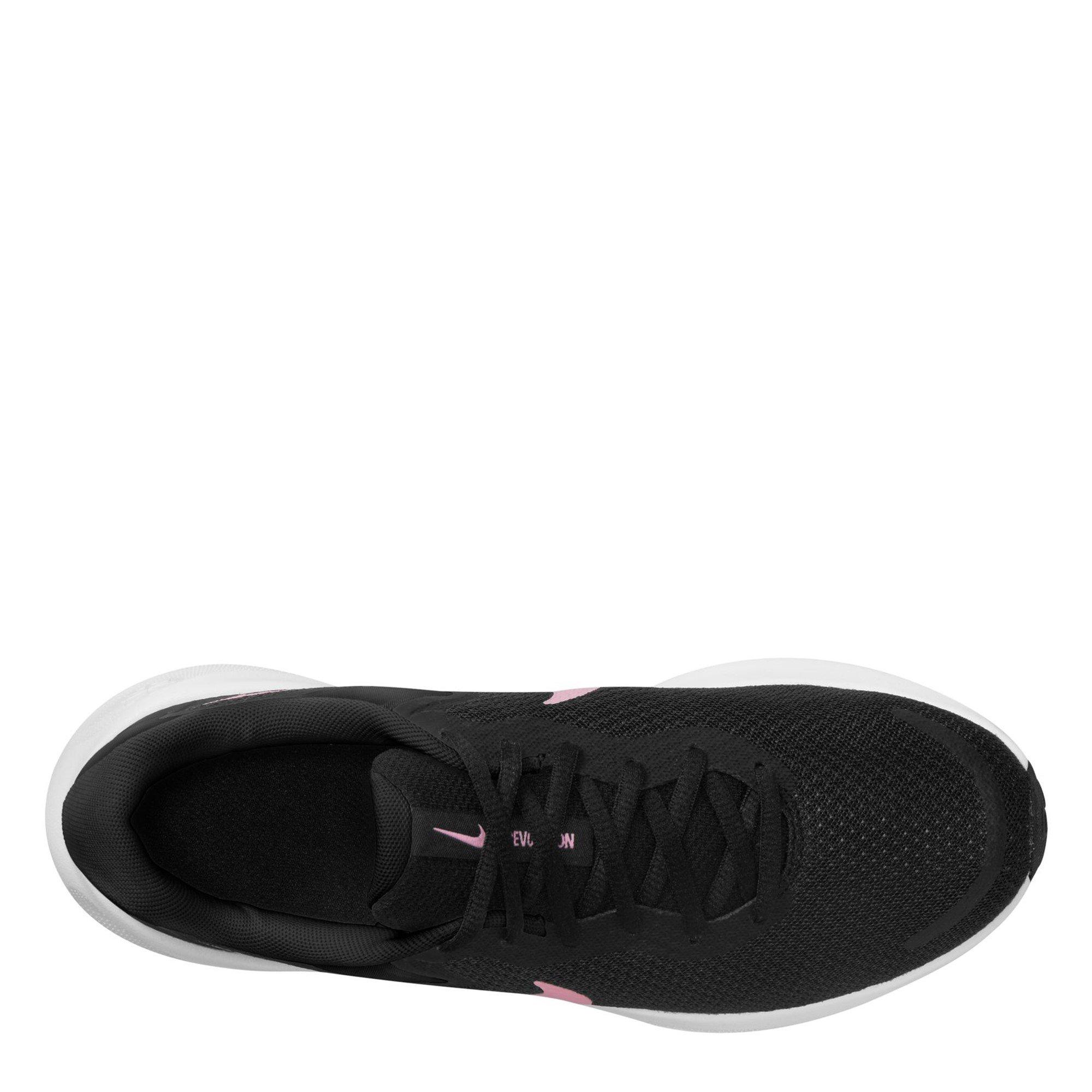 Preto/Rosa - Nike - Revolution 7 Women's Running Shoes - 9