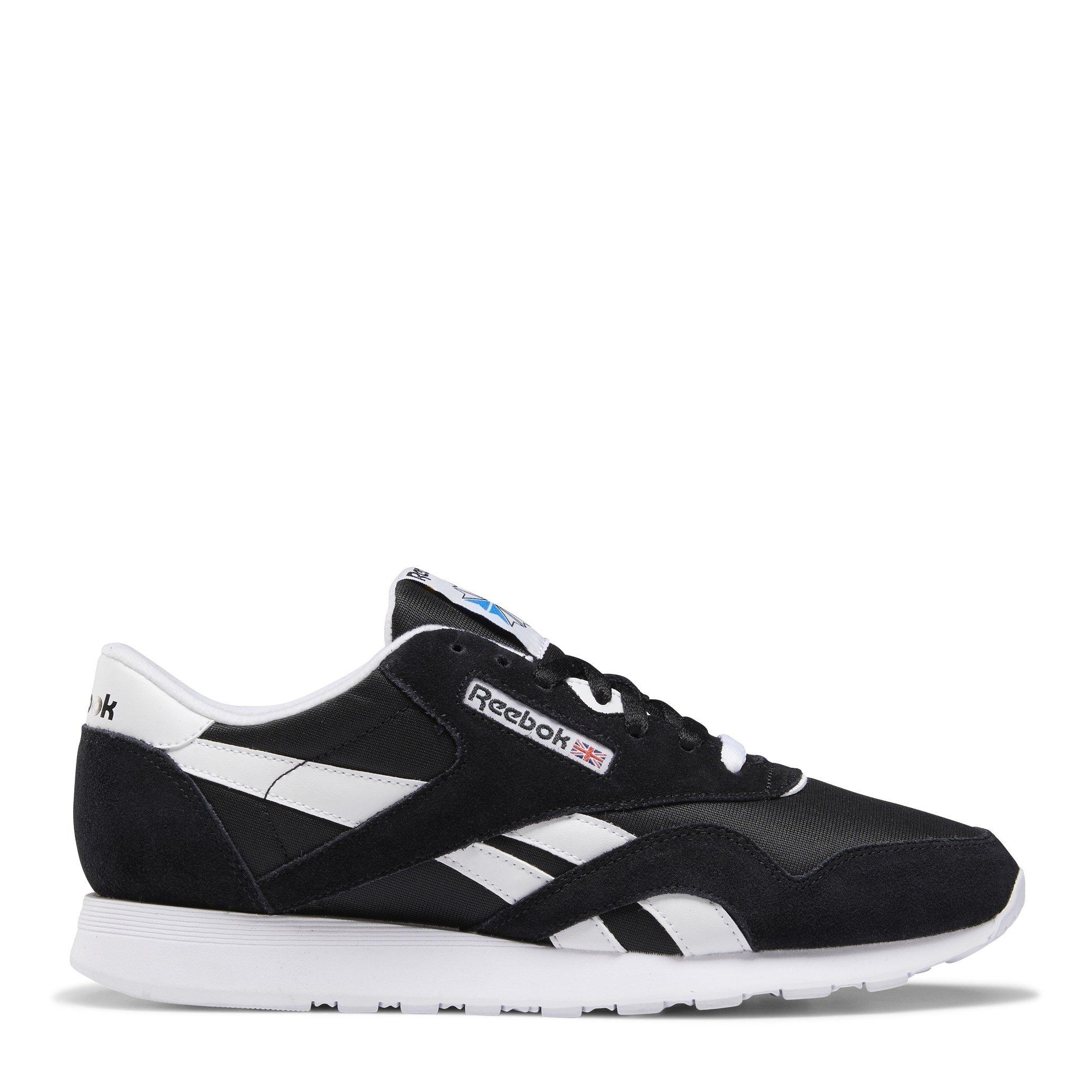 Black/White - Reebok - Classic Shoes Womens - 1