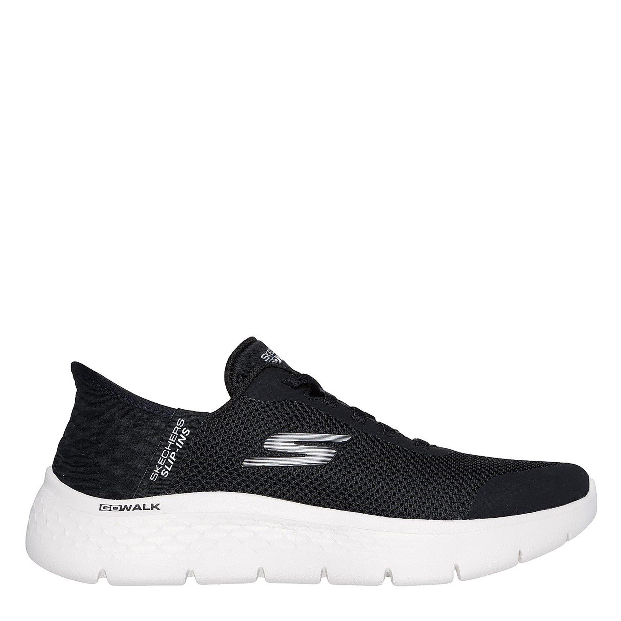 Black/White - Skechers - Slip-Ins: Go Walk Flex - Grand Entry - 3