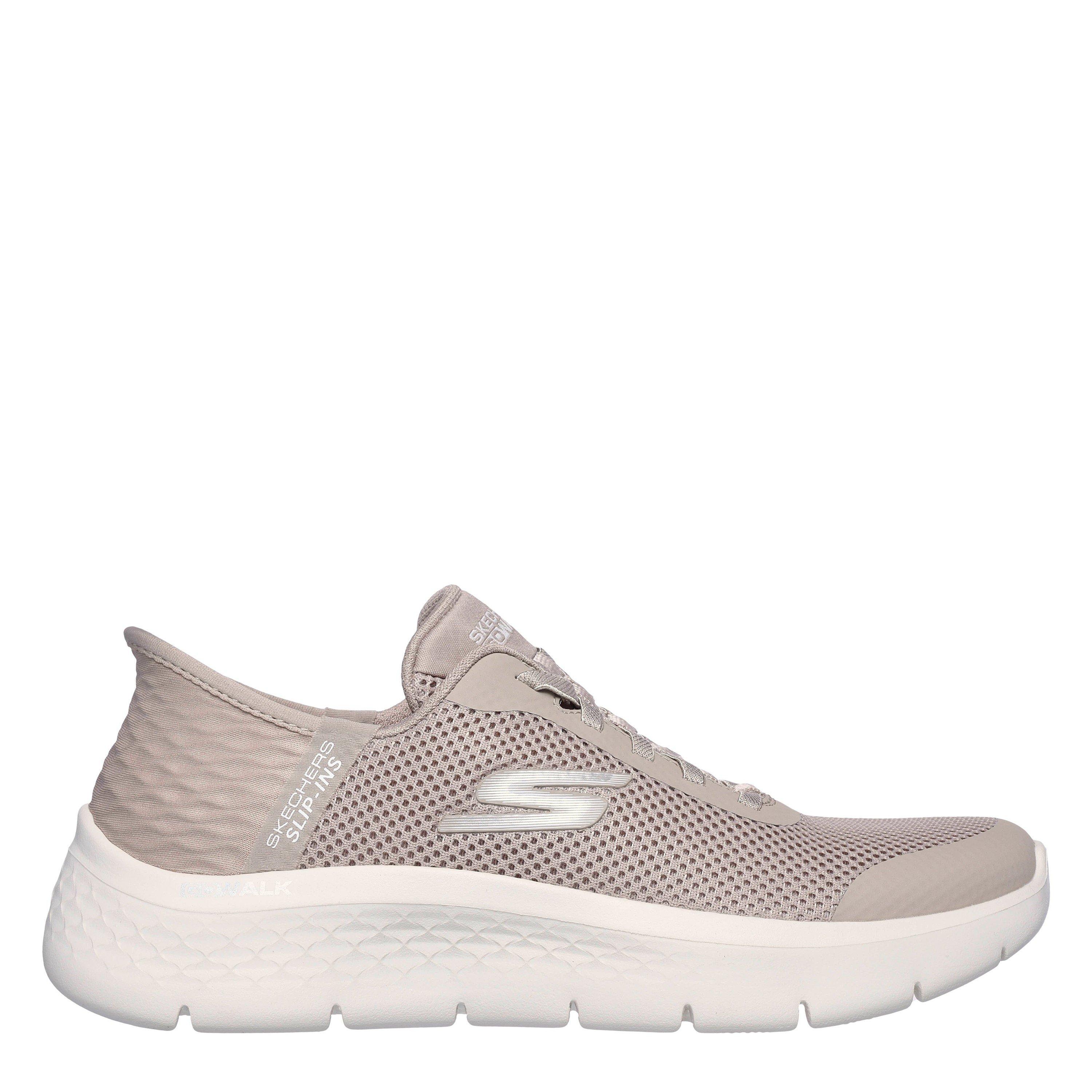 Taupe - Skechers - Slip-Ins: Go Walk Flex - Grand Entry - 1