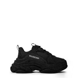 Balenciaga Triple S Denim Trainers