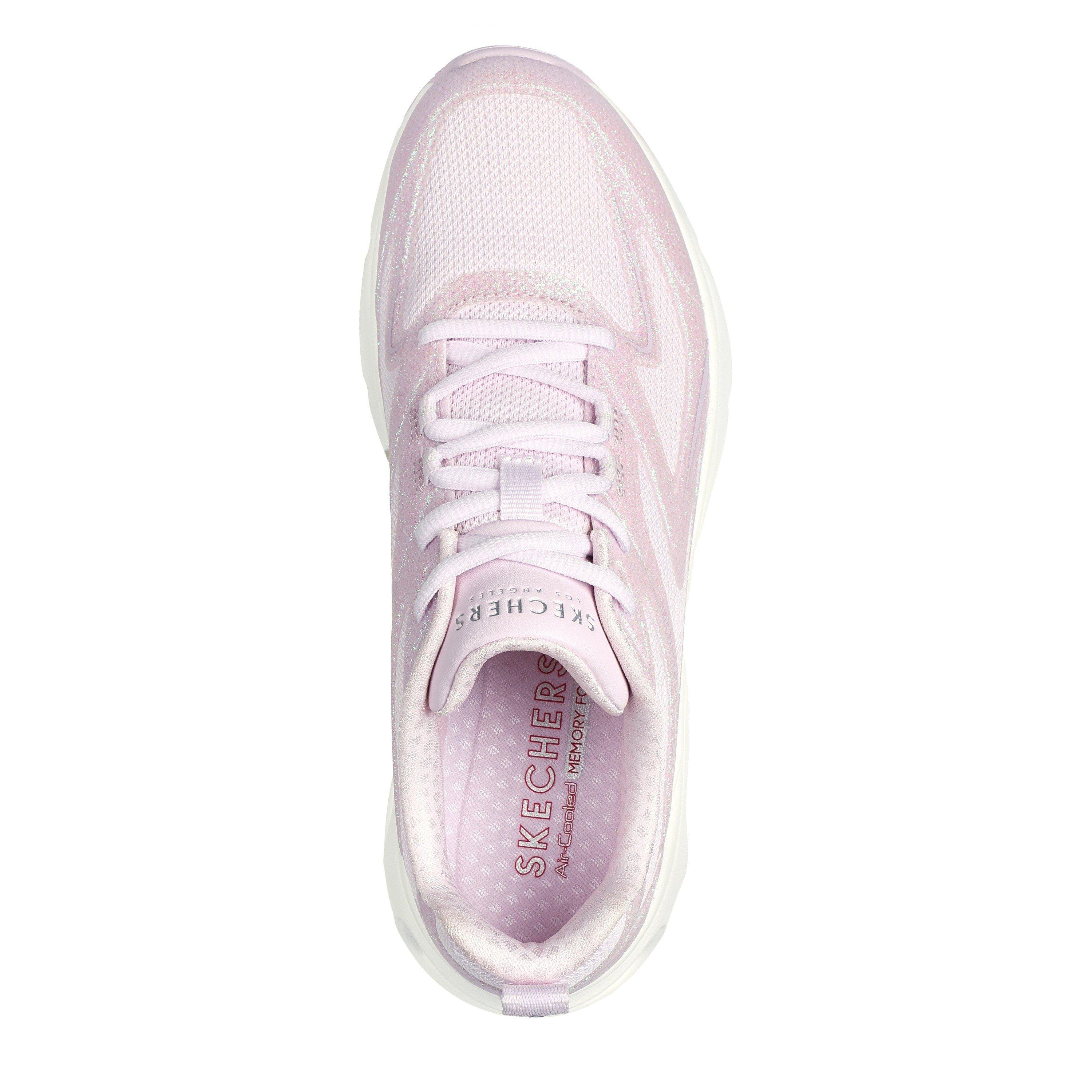 Rose clair - Skechers - Women's Tres Air Uno Classic Low-Top Trainers - 5