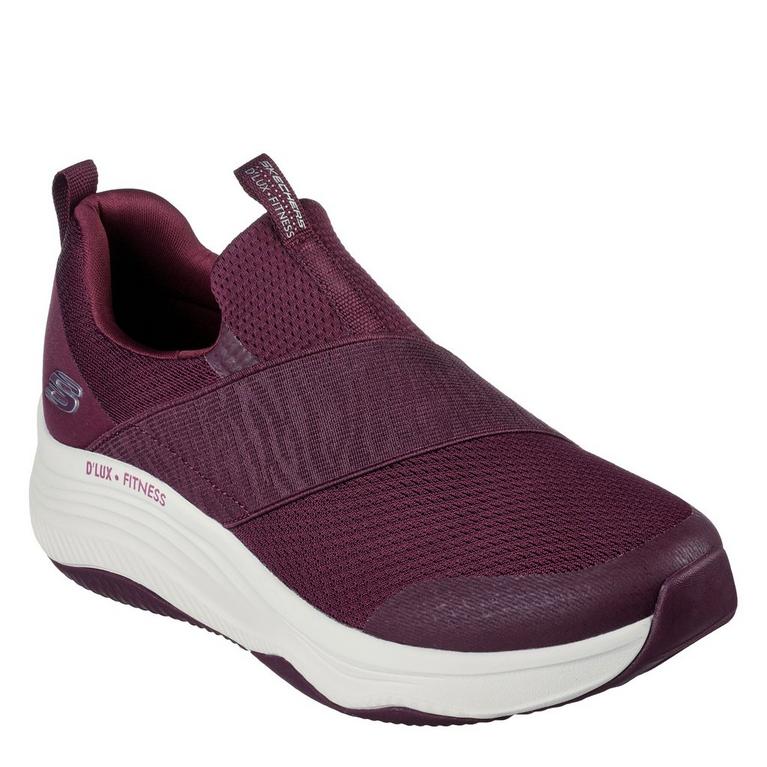 Maille/Garniture de prune - Skechers - Relaxed Fit: D'Lux Fitness - Smooth Energy