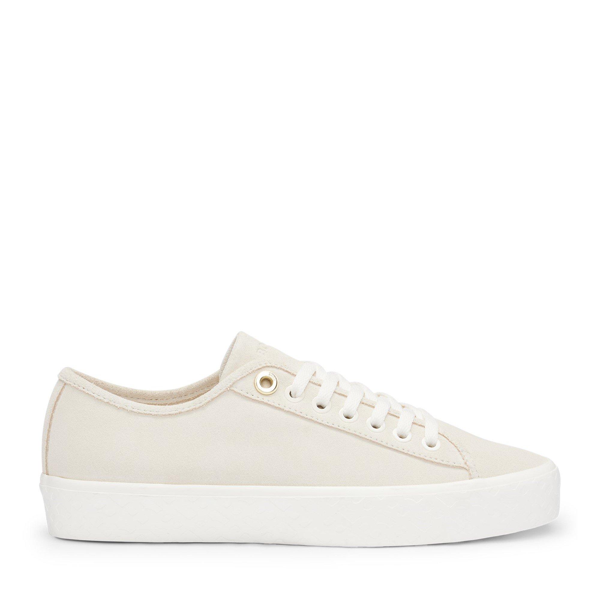 Open White - Boss - Women's Aiden Tennis Shoes, Iconic Logo - 1