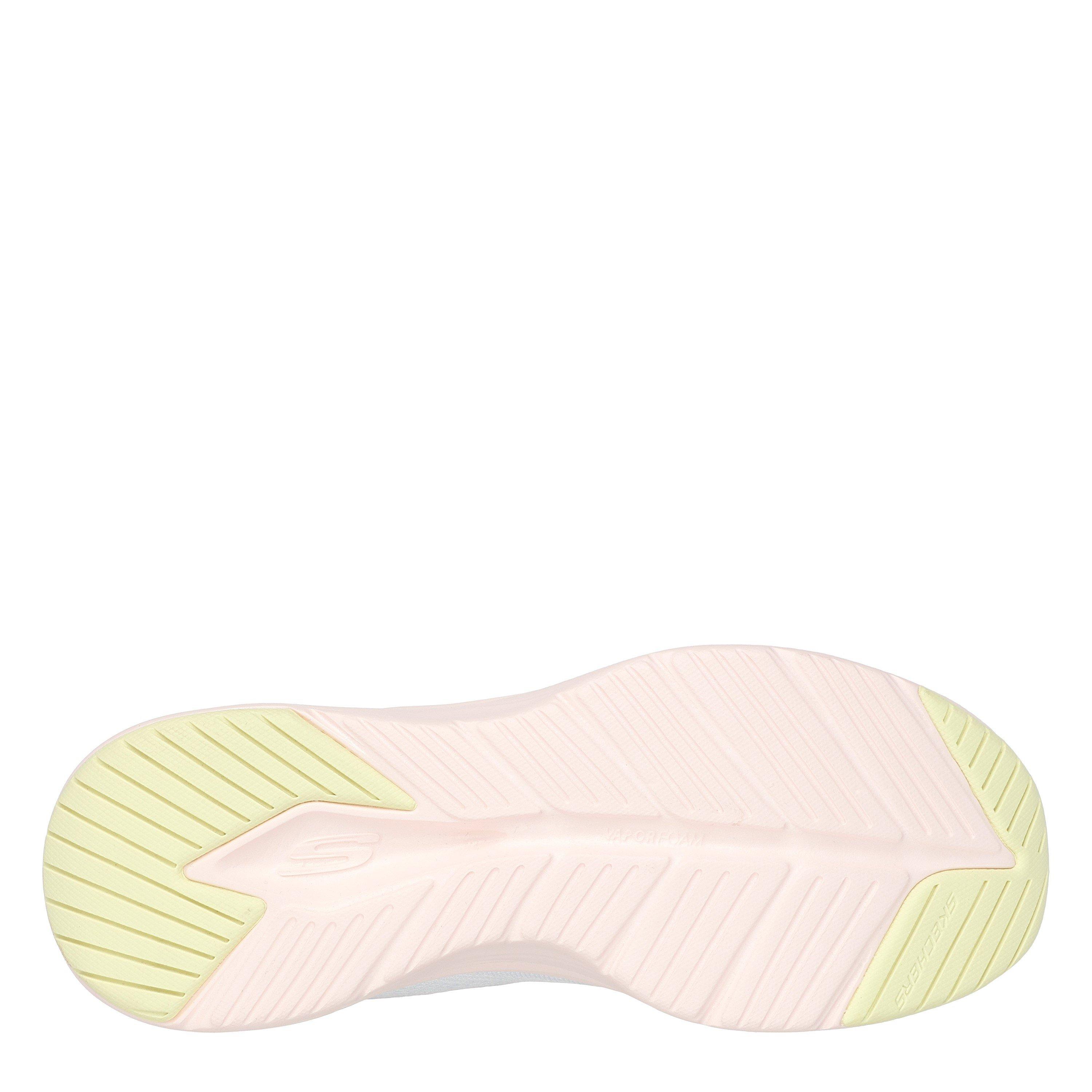 WHT/MULTI - Skechers - Vapor Foam Lace-Up Womens Shoes - 4