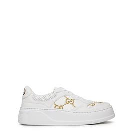 Gucci WomenS Gg Leather Trainers