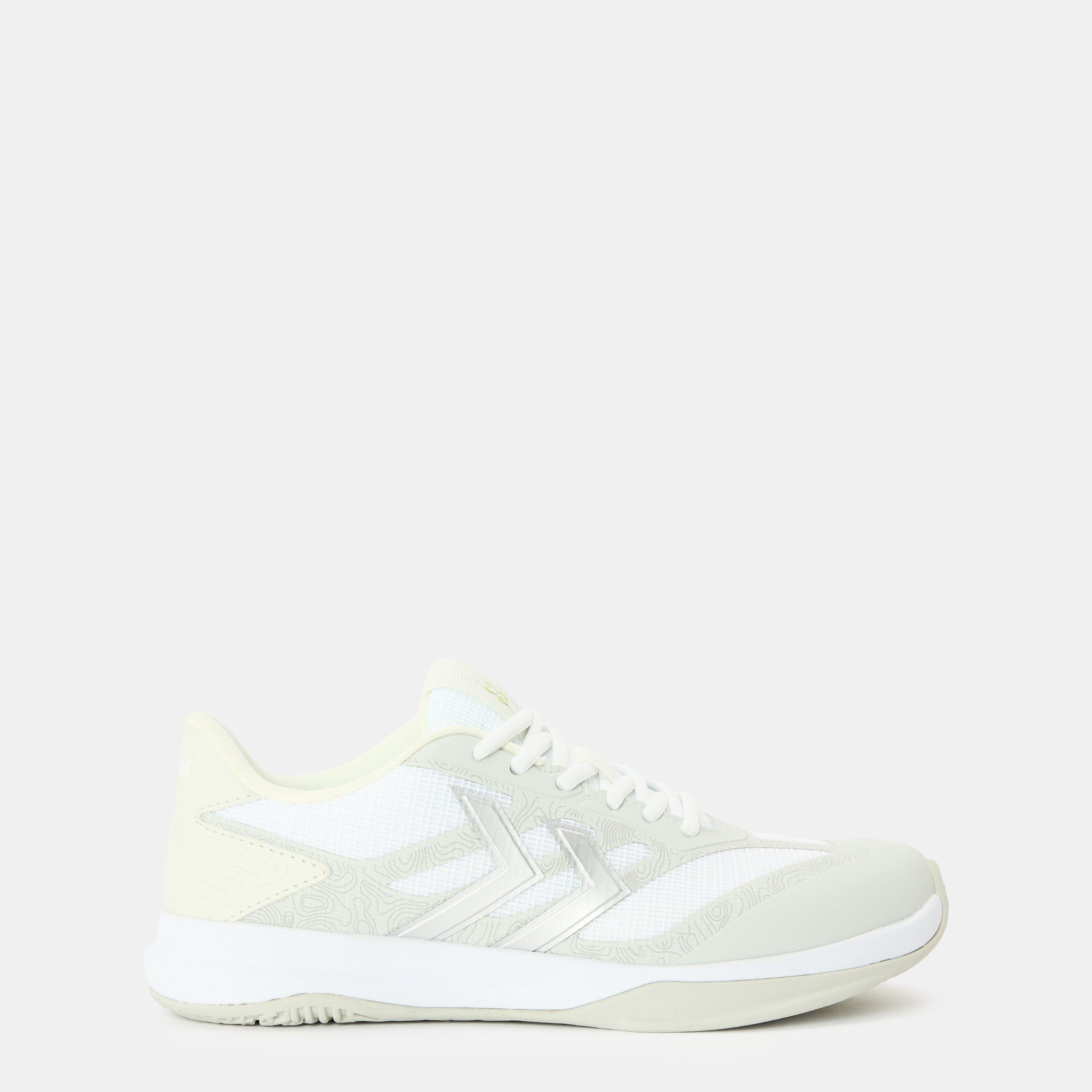 White/Grey - Hummel - Women's Dagaz Handball Trainers - 1