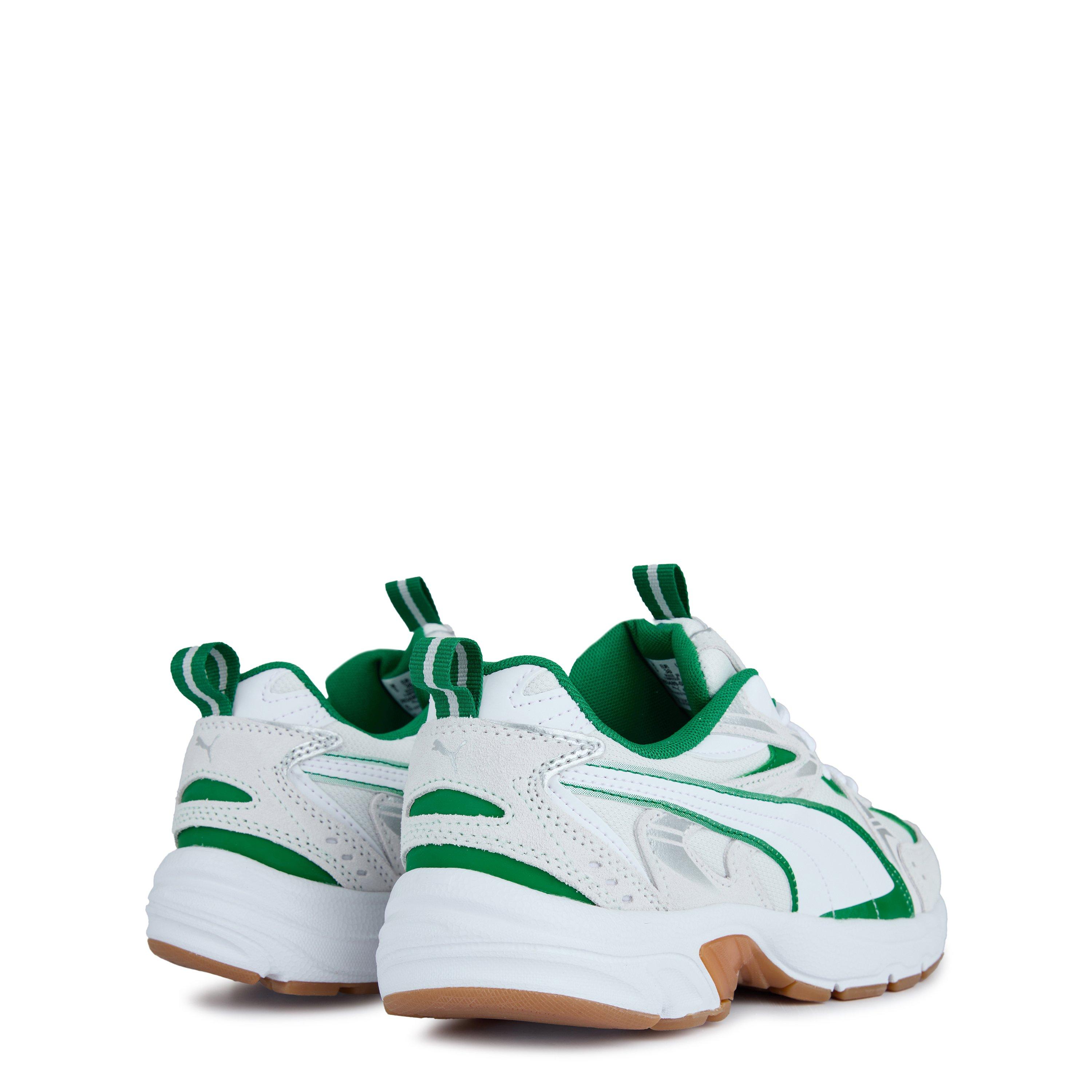 Wht/Green/Gum - Puma - Milenio Tech Low-Top Trainers - 5