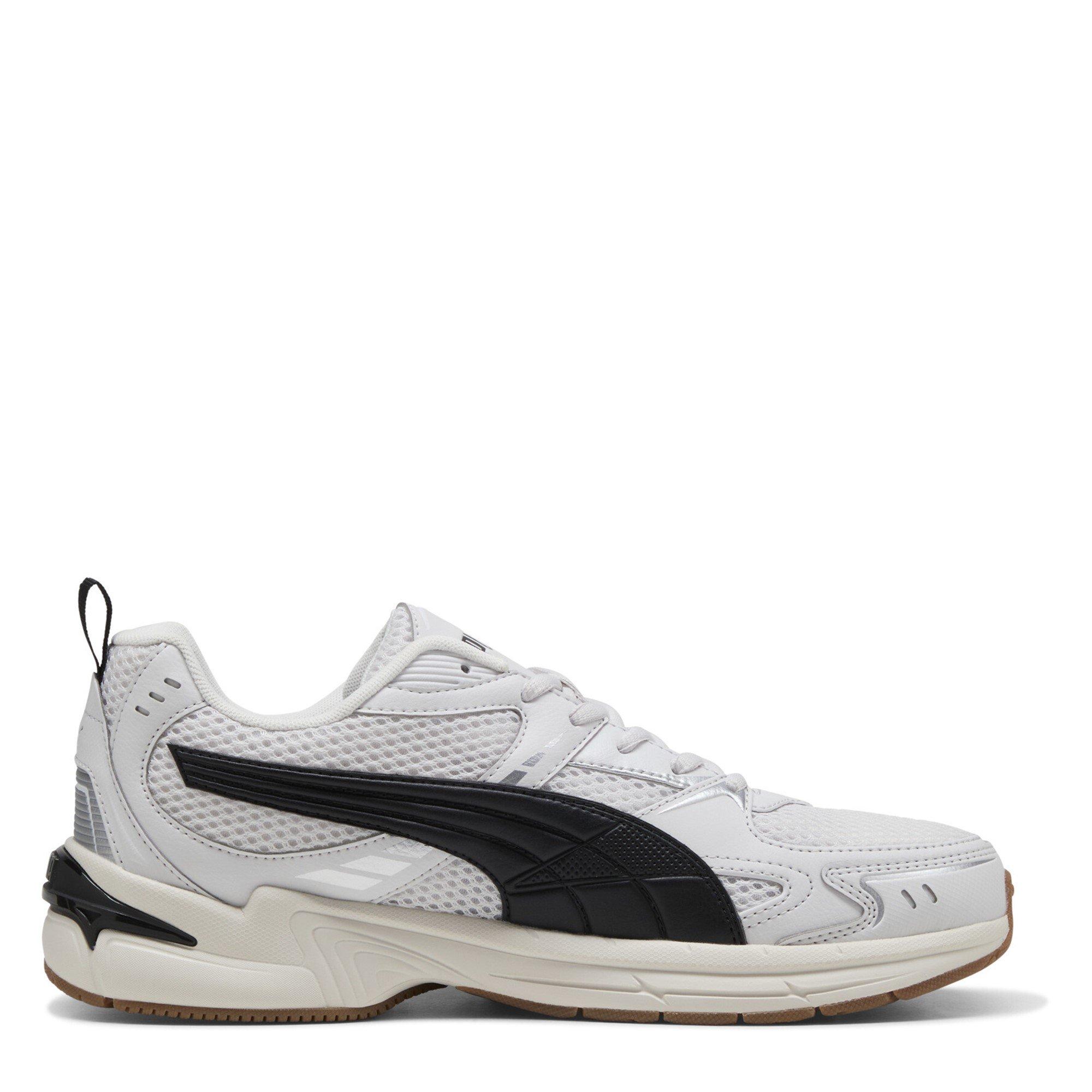 Wht/Blk/Gum - Puma - Women's Milenio Tech Low-Top Trainers - 4