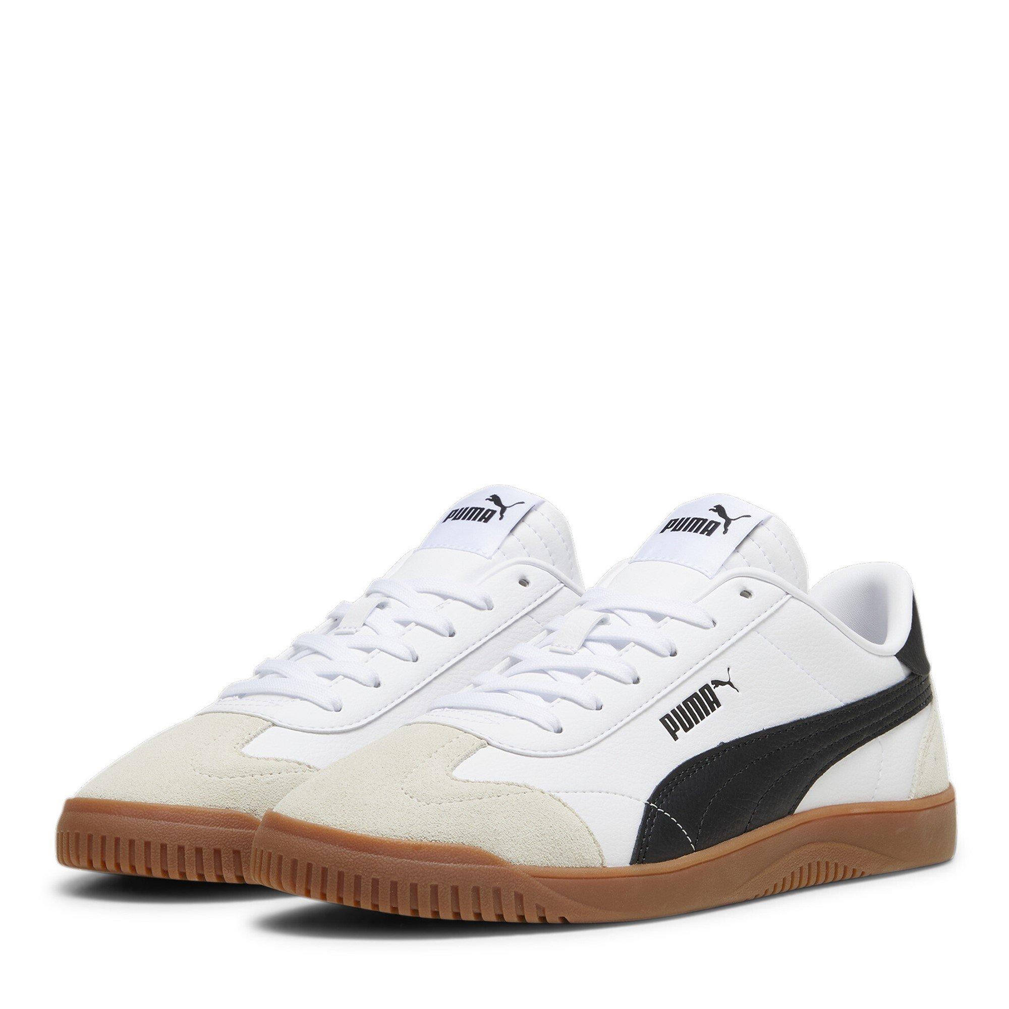 Puma Women's Low-Top Trainers - Wht/Blk/Gum - 8 (42)