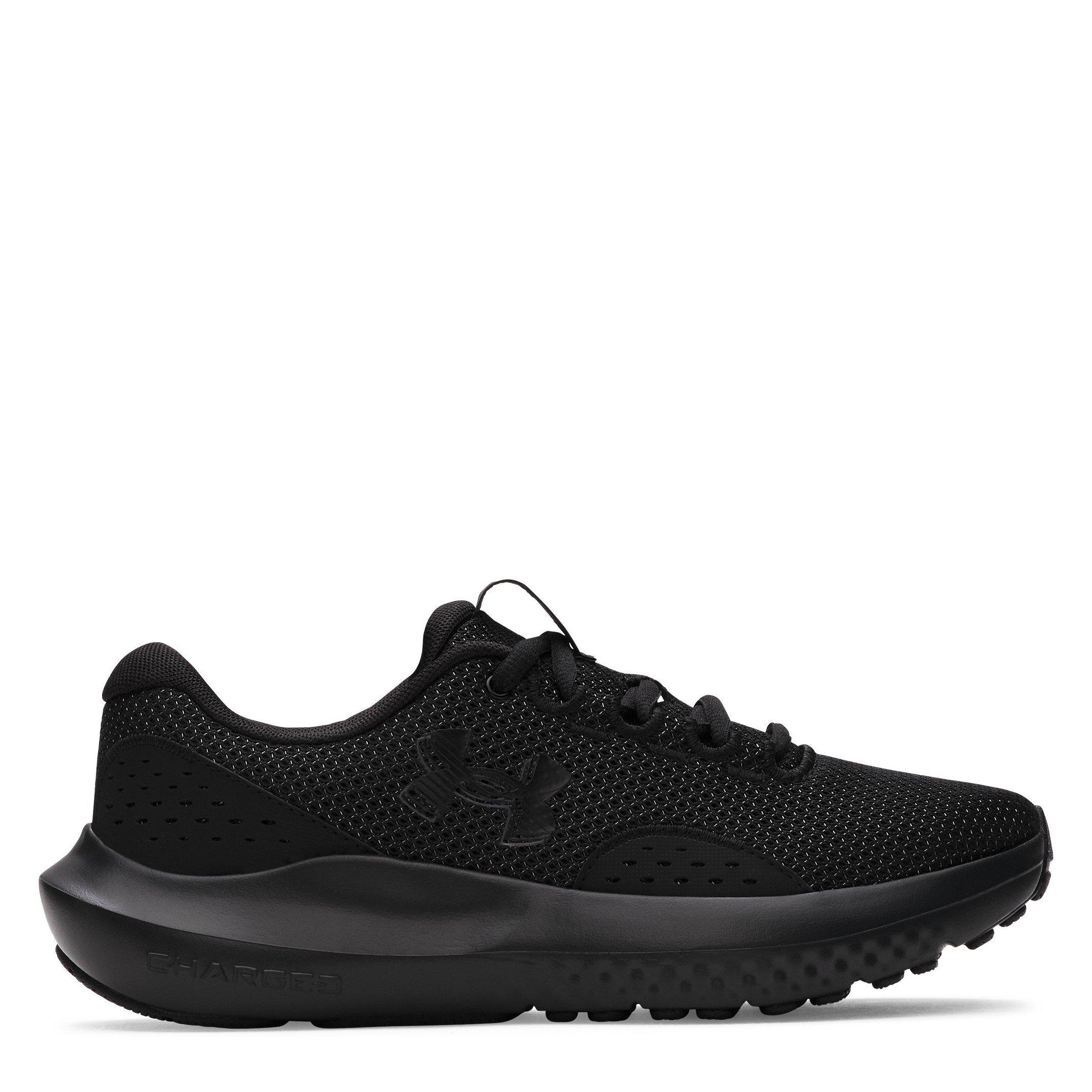 Triple Black - Under Armour - Surge 4 Running Shoes Womens - 1