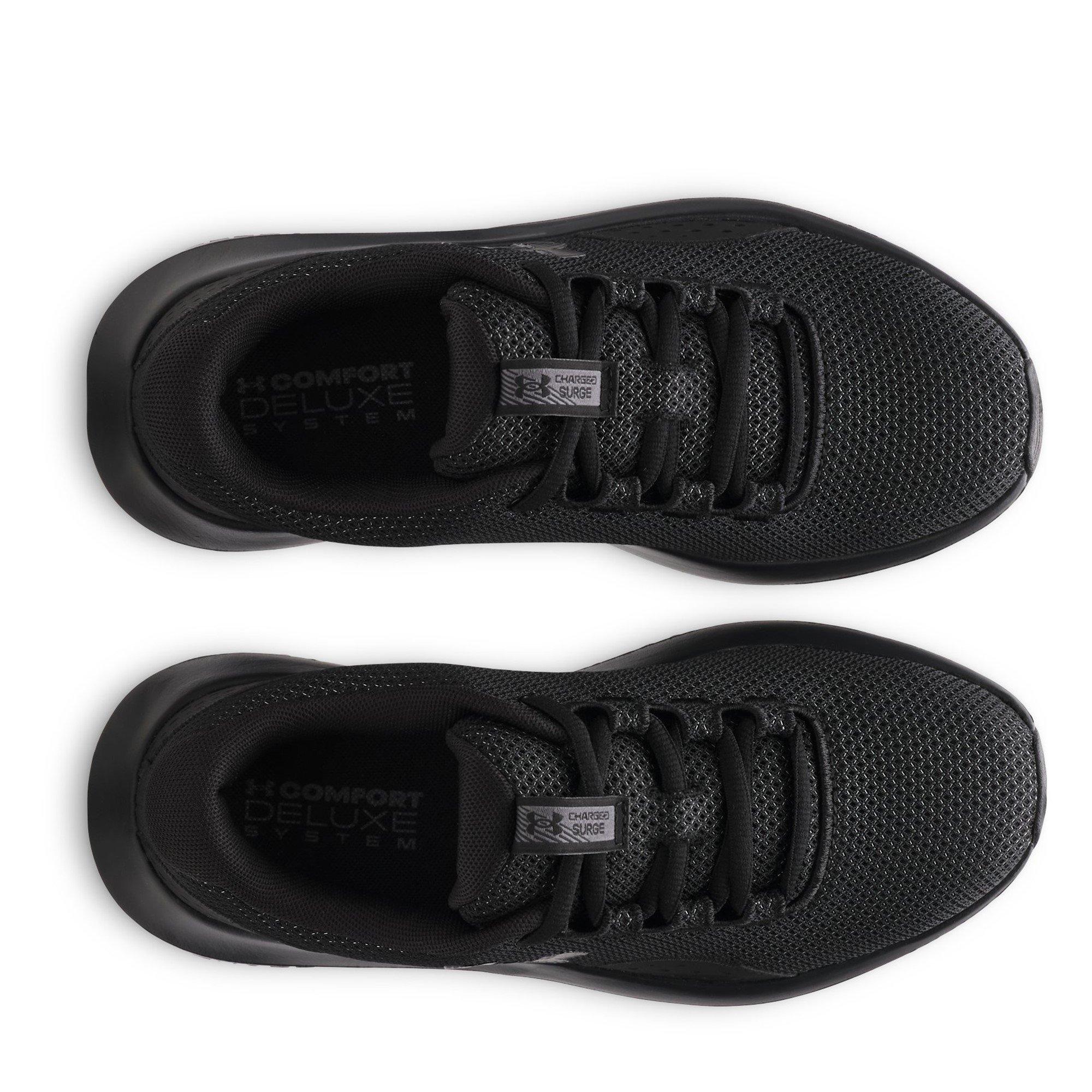 Triple Black - Under Armour - Surge 4 Running Shoes Womens - 4