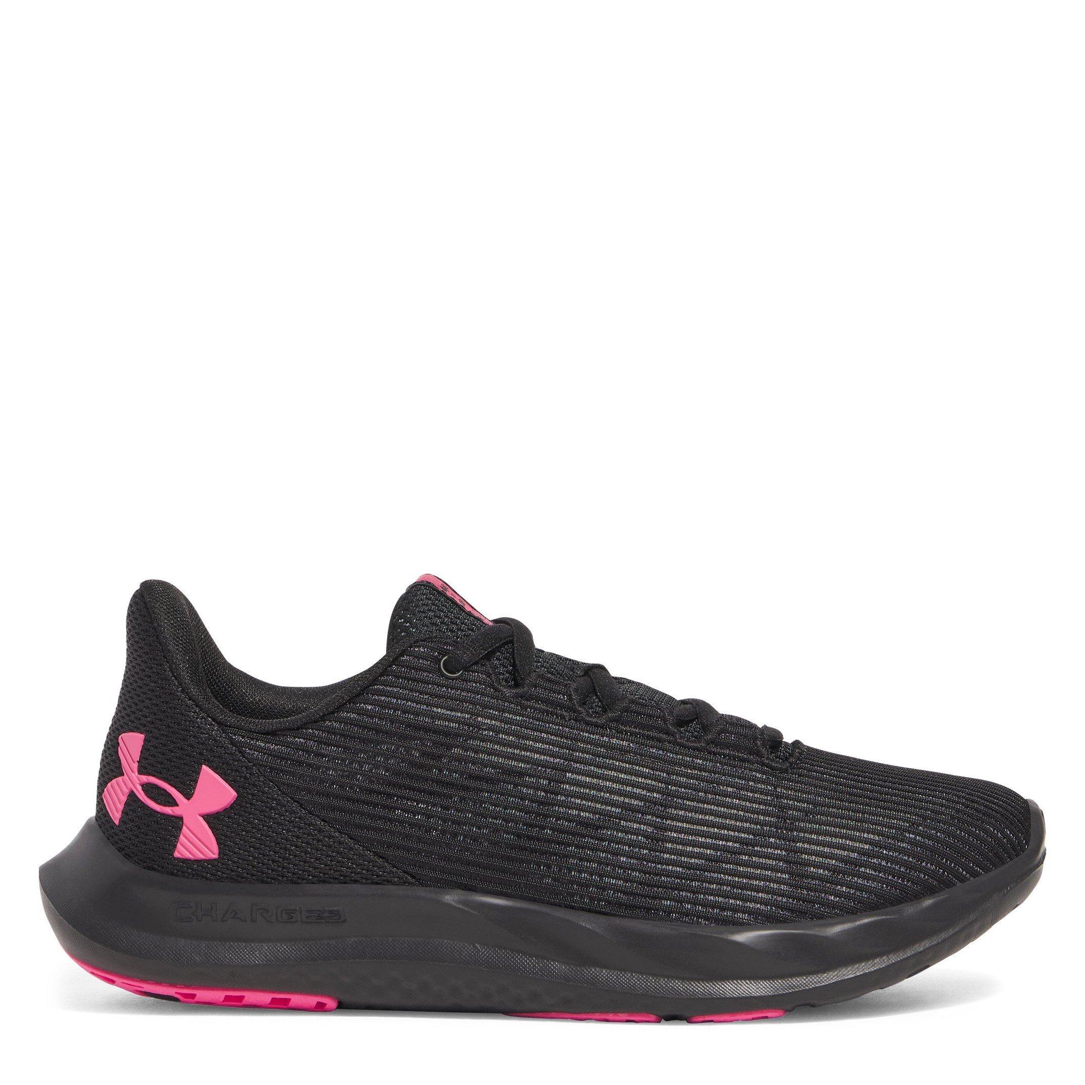 Black/Pink - Under Armour - Speed Swift Running Shoes Womens - 1