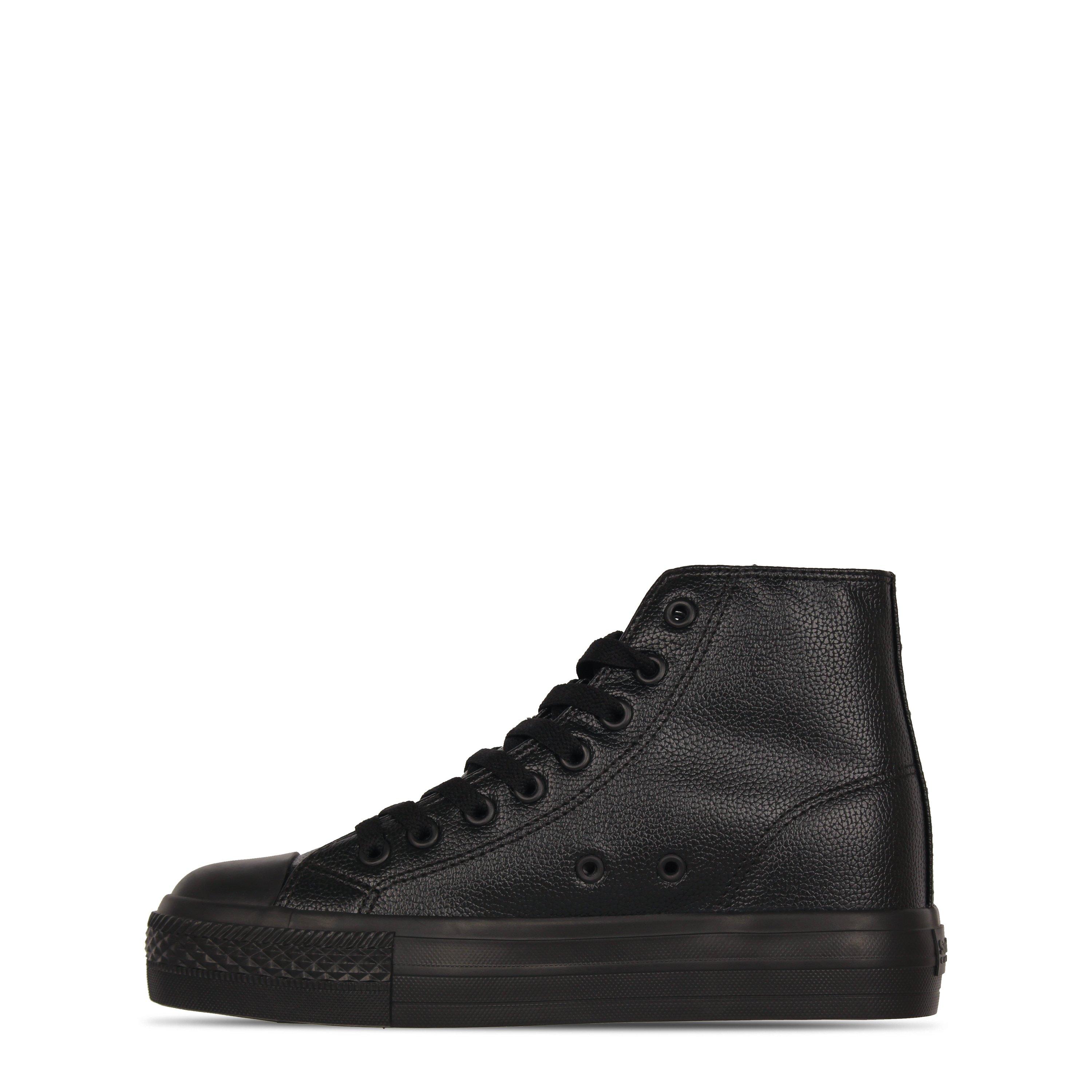 Black/Black - SoulCal - SC High Platform Trainers Womens - 2