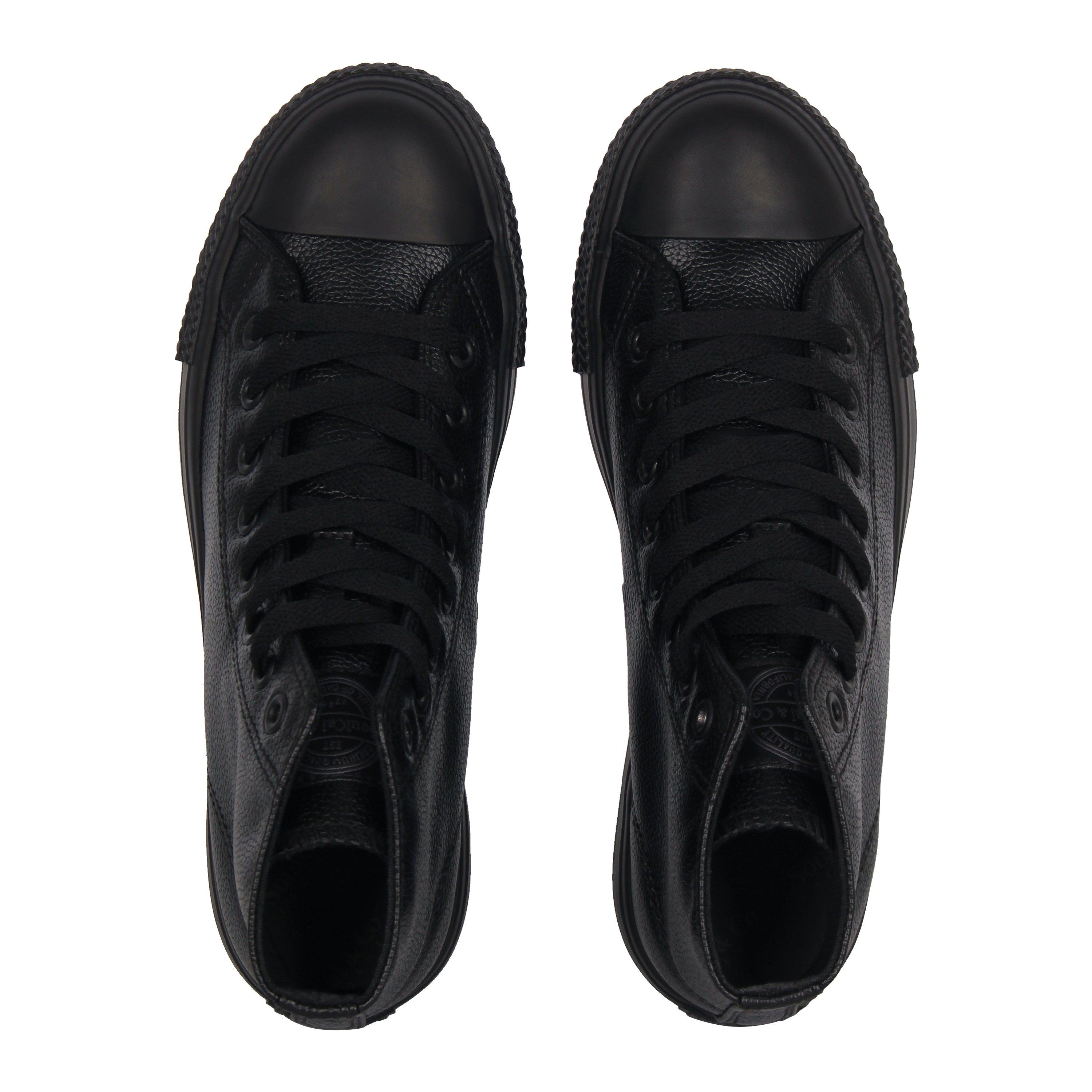 Black/Black - SoulCal - SC High Platform Trainers Womens - 5